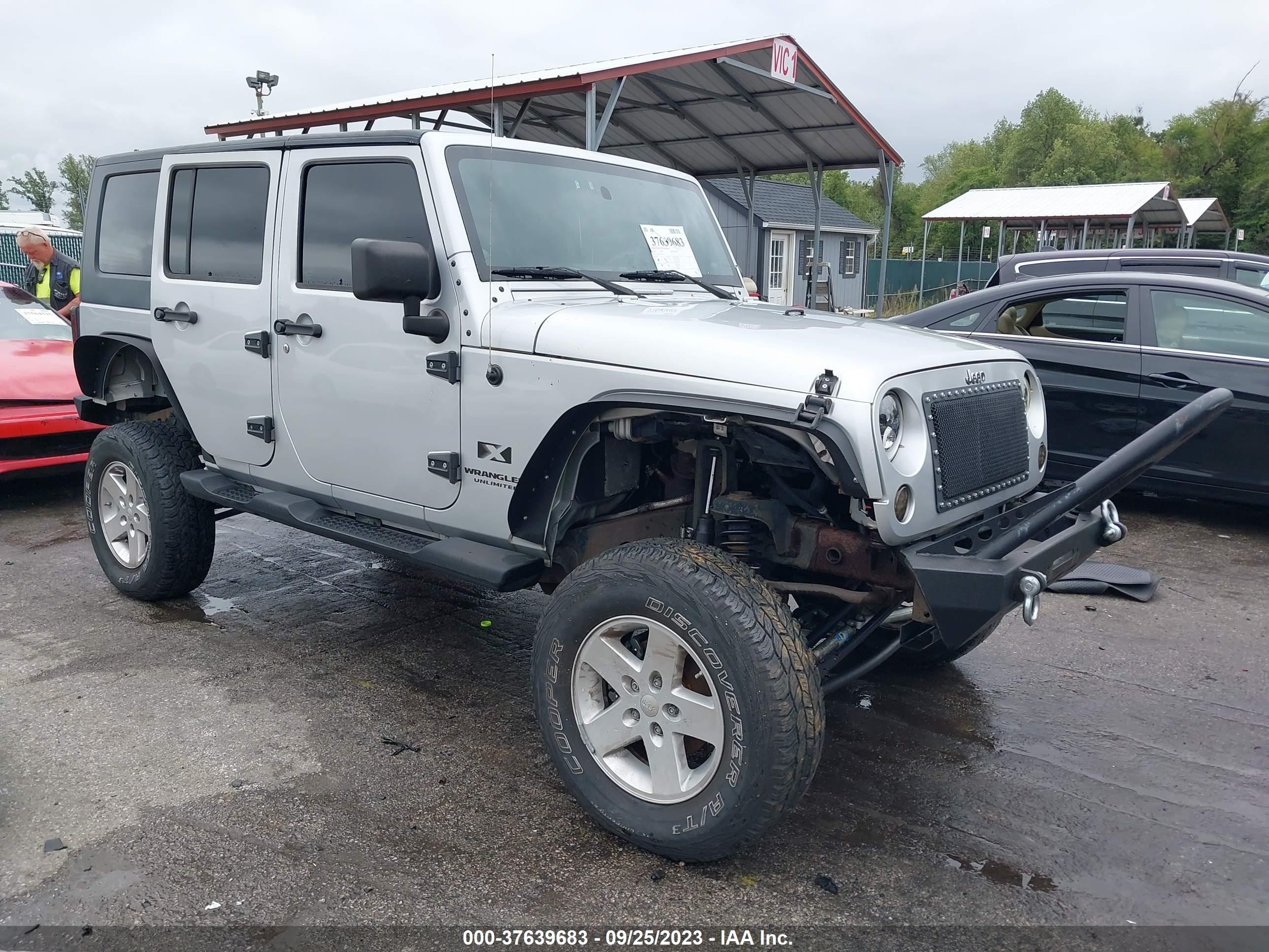 jeep wrangler 2008 1j4ga39178l523111