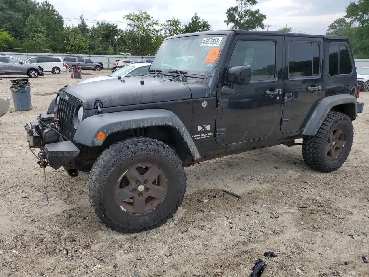 jeep wrangler 2008 1j4ga391x8l601784