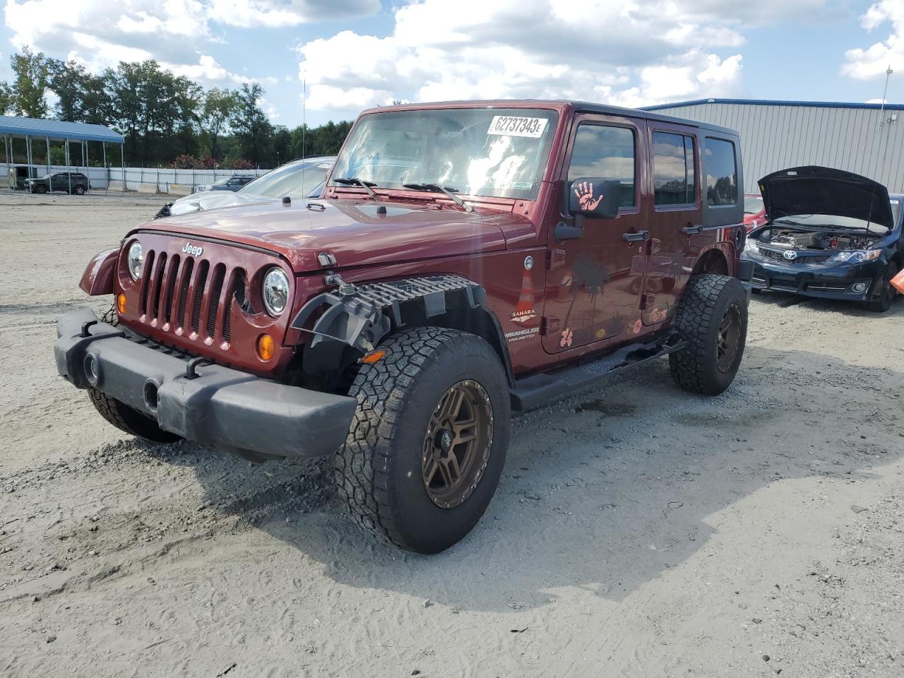 jeep wrangler 2007 1j4ga59107l188445