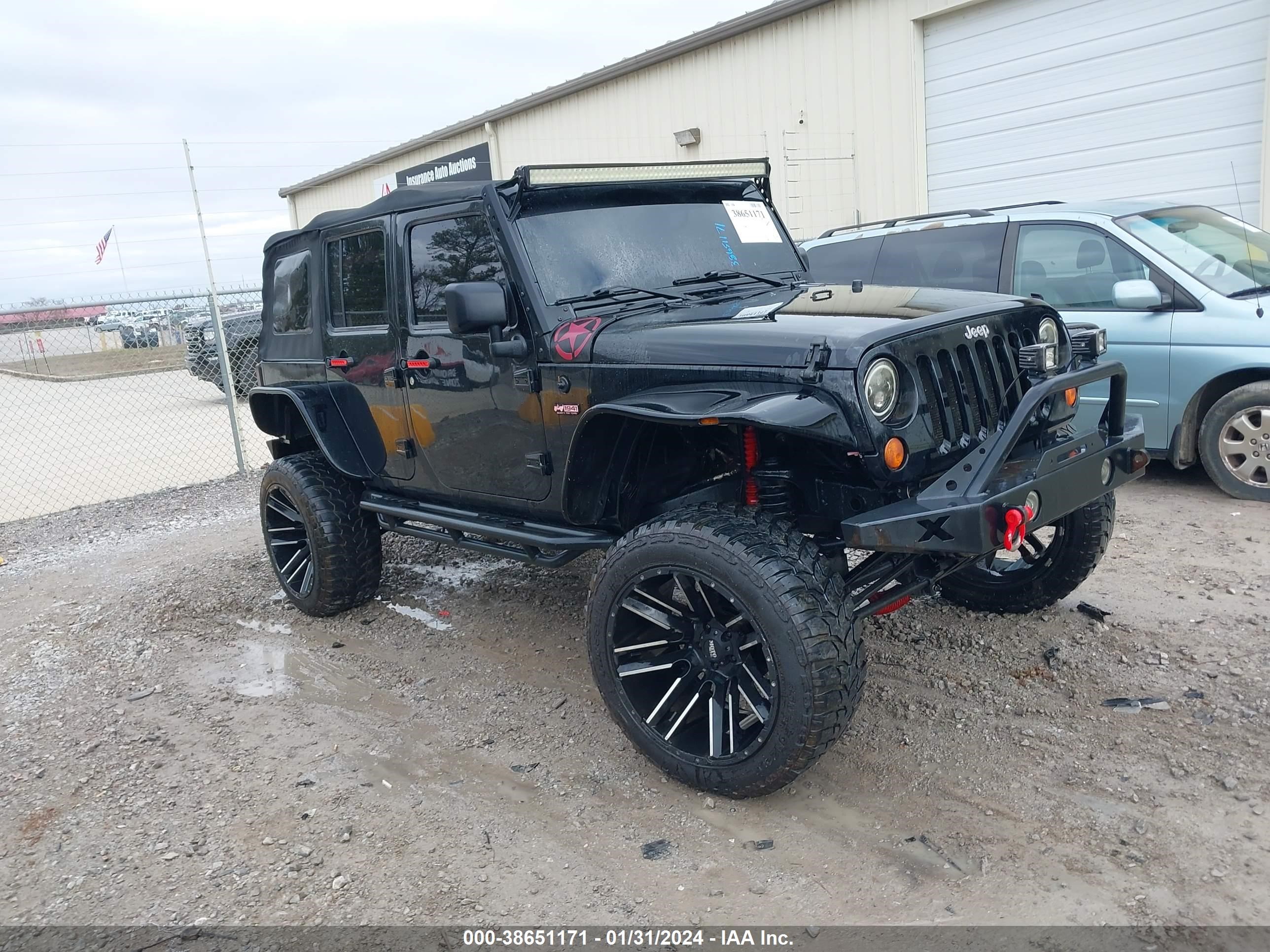 jeep wrangler 2007 1j4ga59137l123301