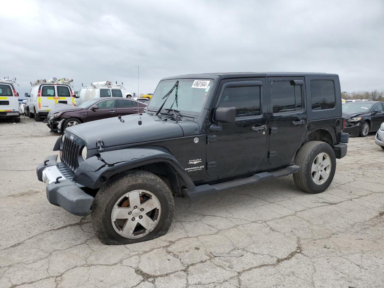 jeep wrangler 2008 1j4ga59168l532667