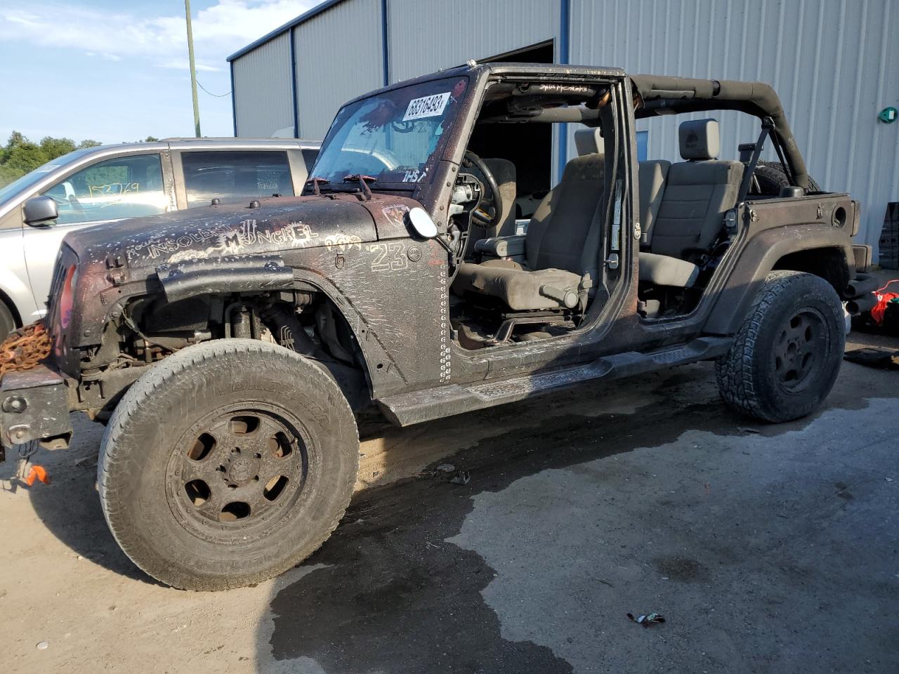 jeep wrangler 2009 1j4ga59169l762940