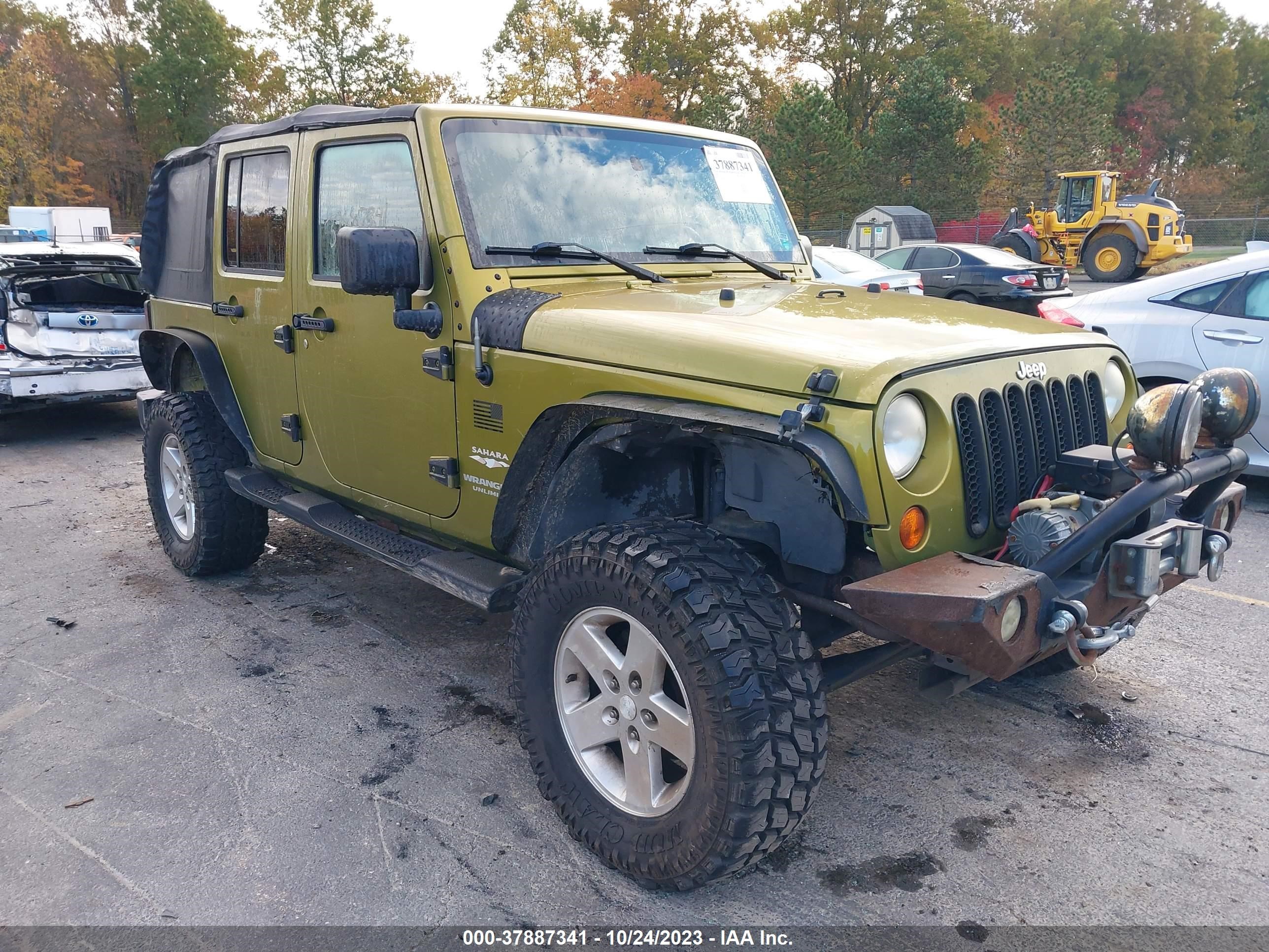 jeep wrangler 2007 1j4ga59177l220128