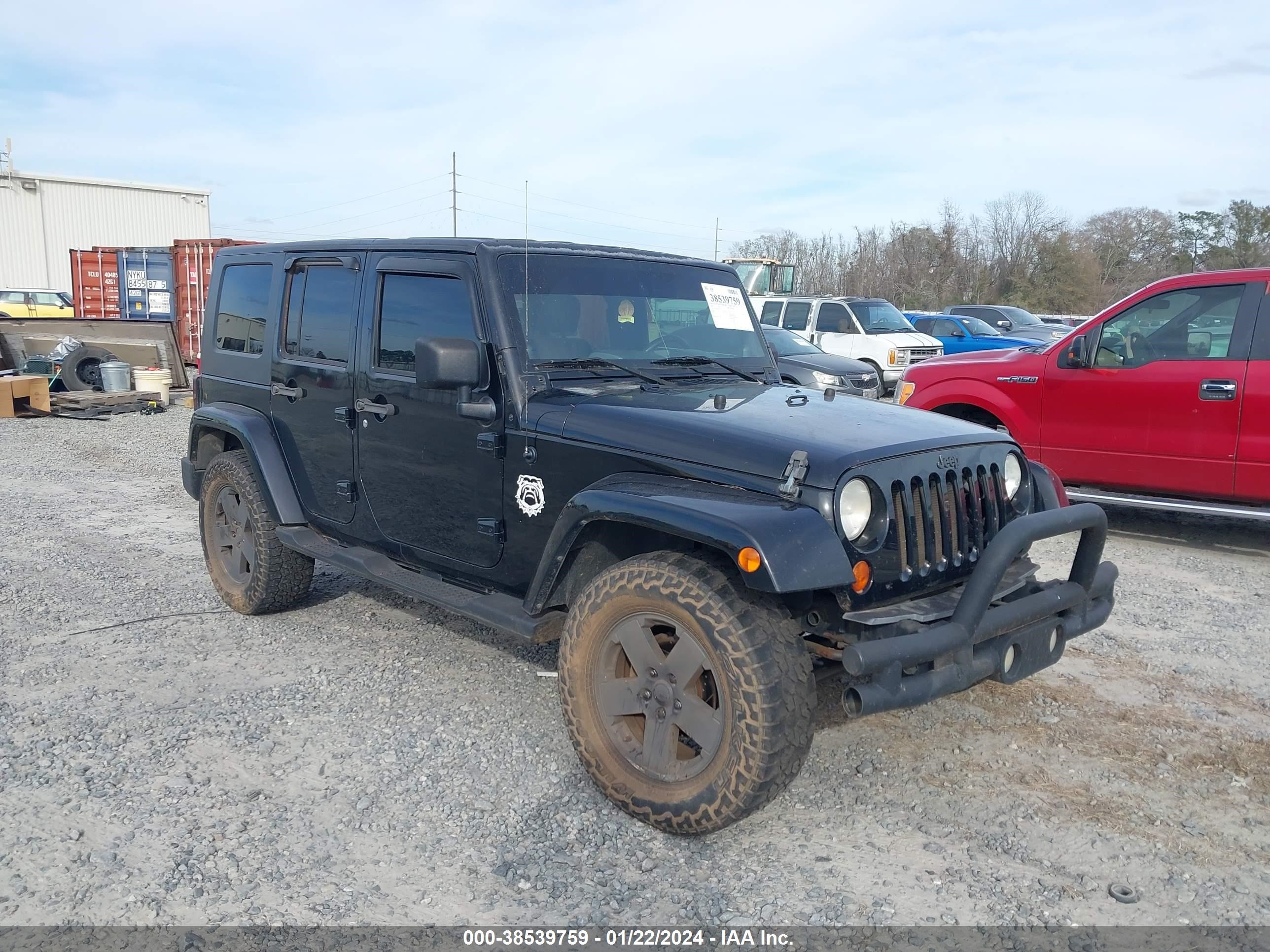 jeep wrangler 2007 1j4ga59187l215357