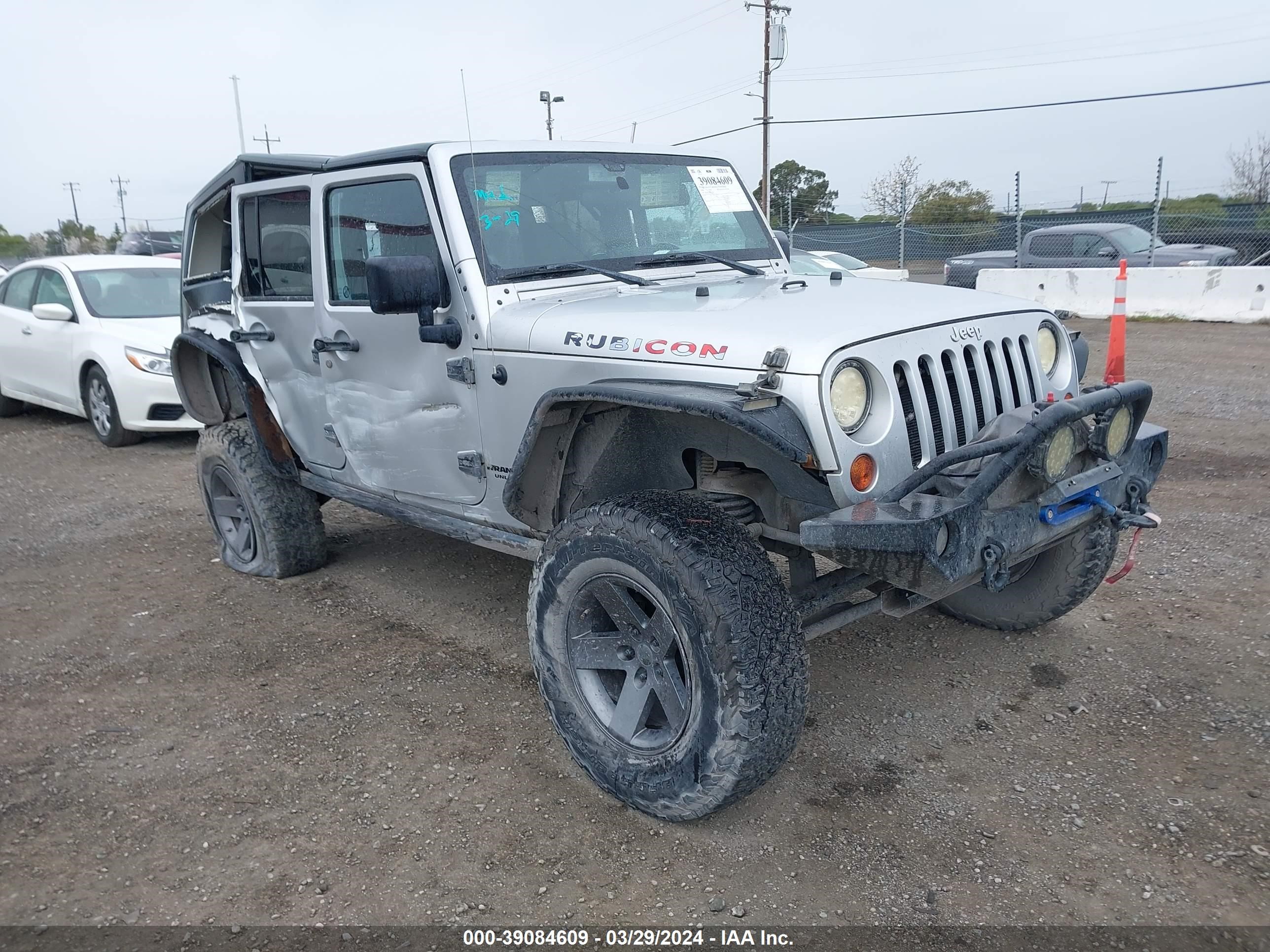 jeep wrangler 2008 1j4ga69108l643950