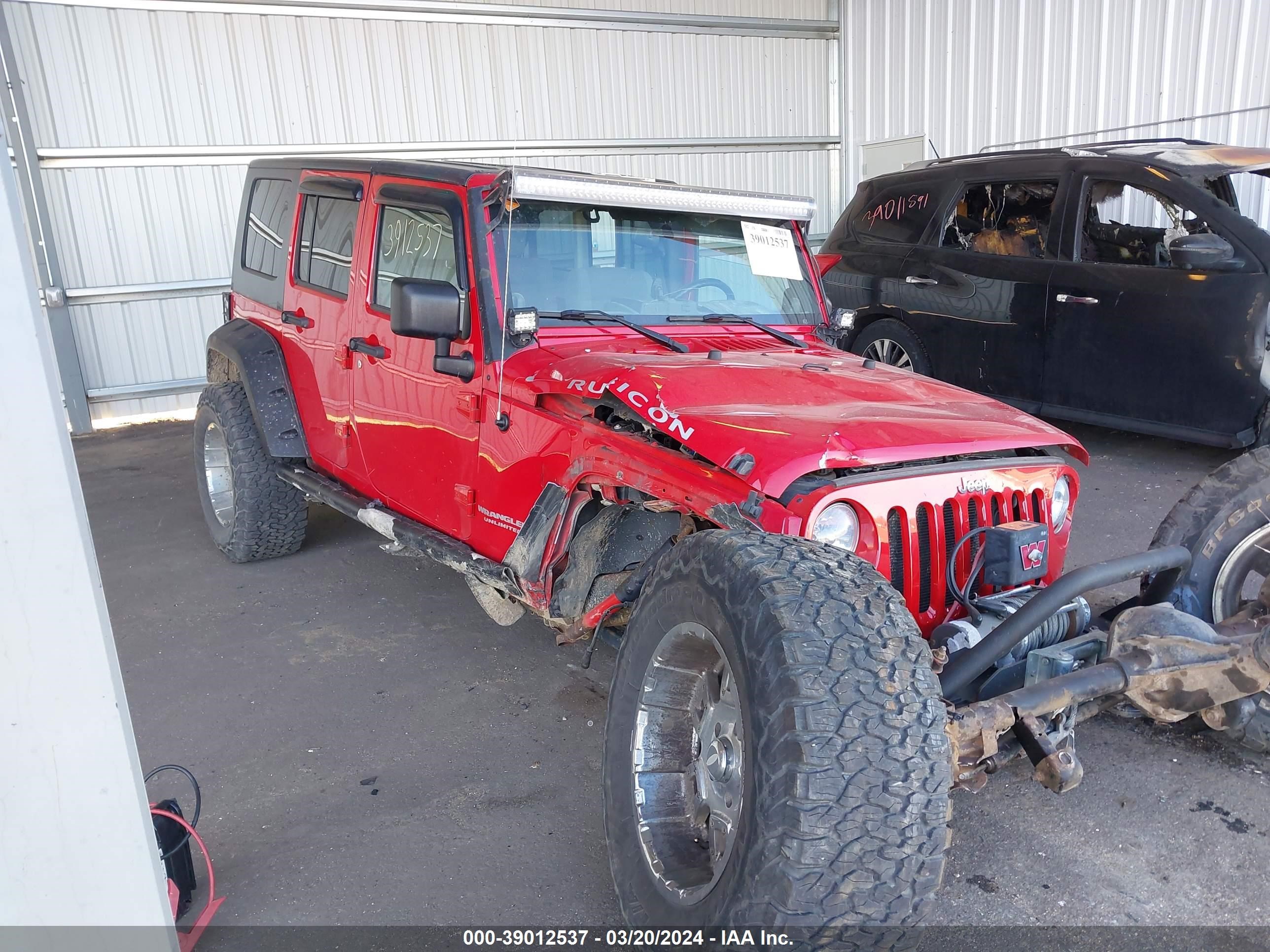 jeep wrangler 2007 1j4ga69117l147313