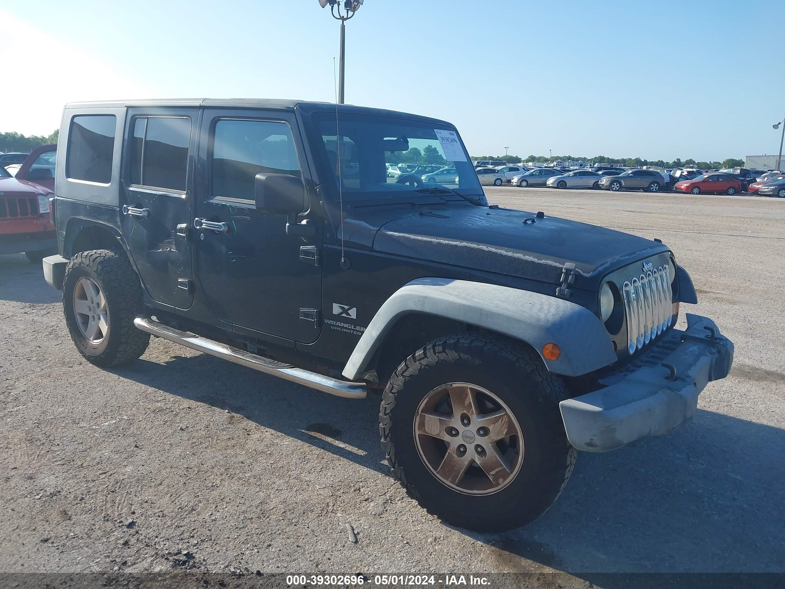 jeep wrangler 2007 1j4gb39147l224591