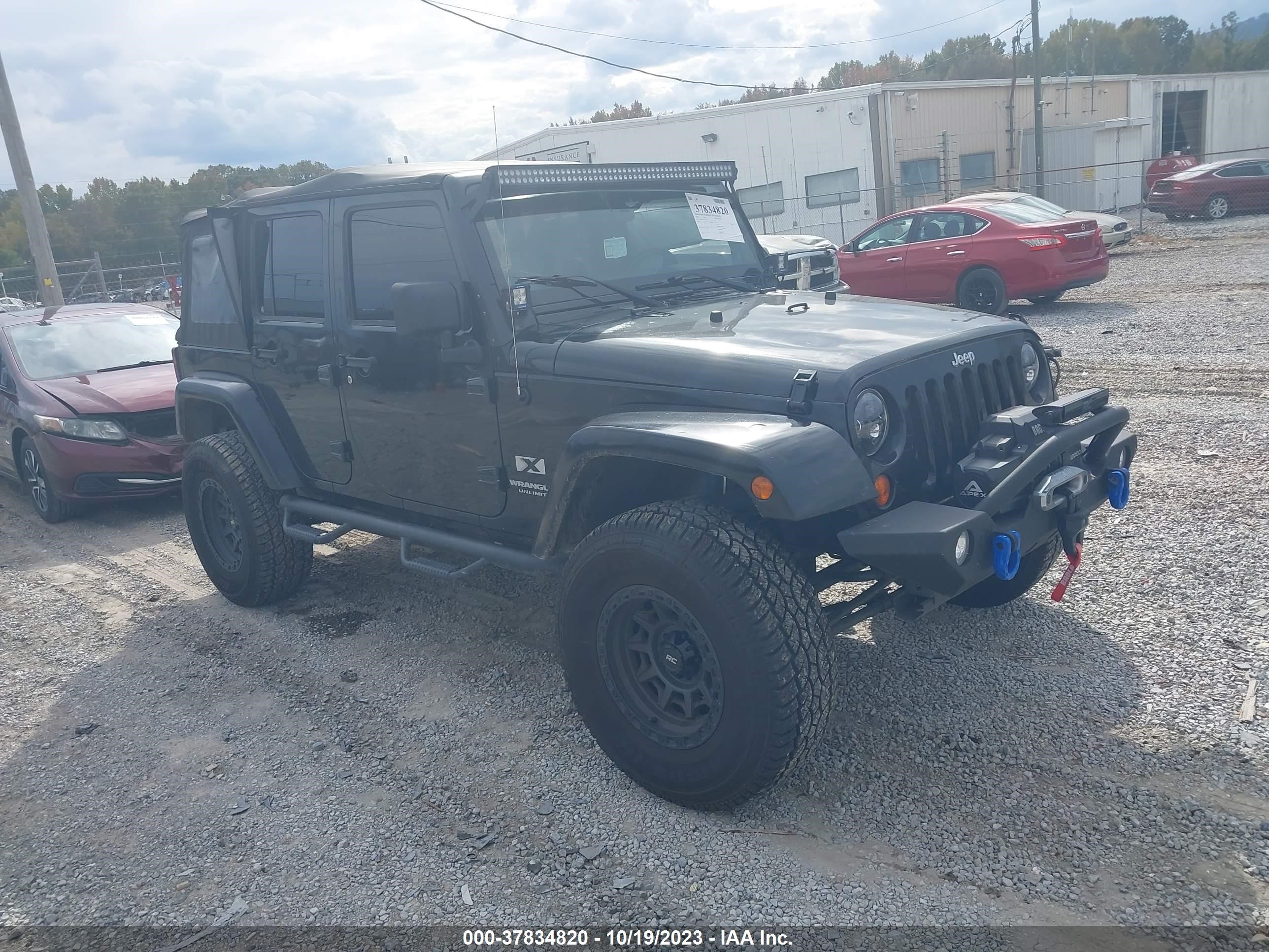 jeep wrangler 2007 1j4gb39197l144669