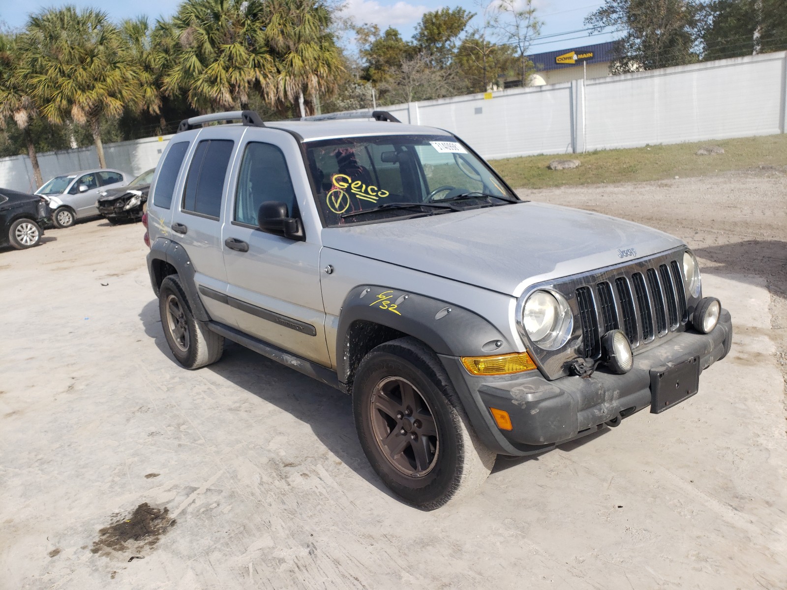 jeep liberty re 2006 1j4gk38k16w190326