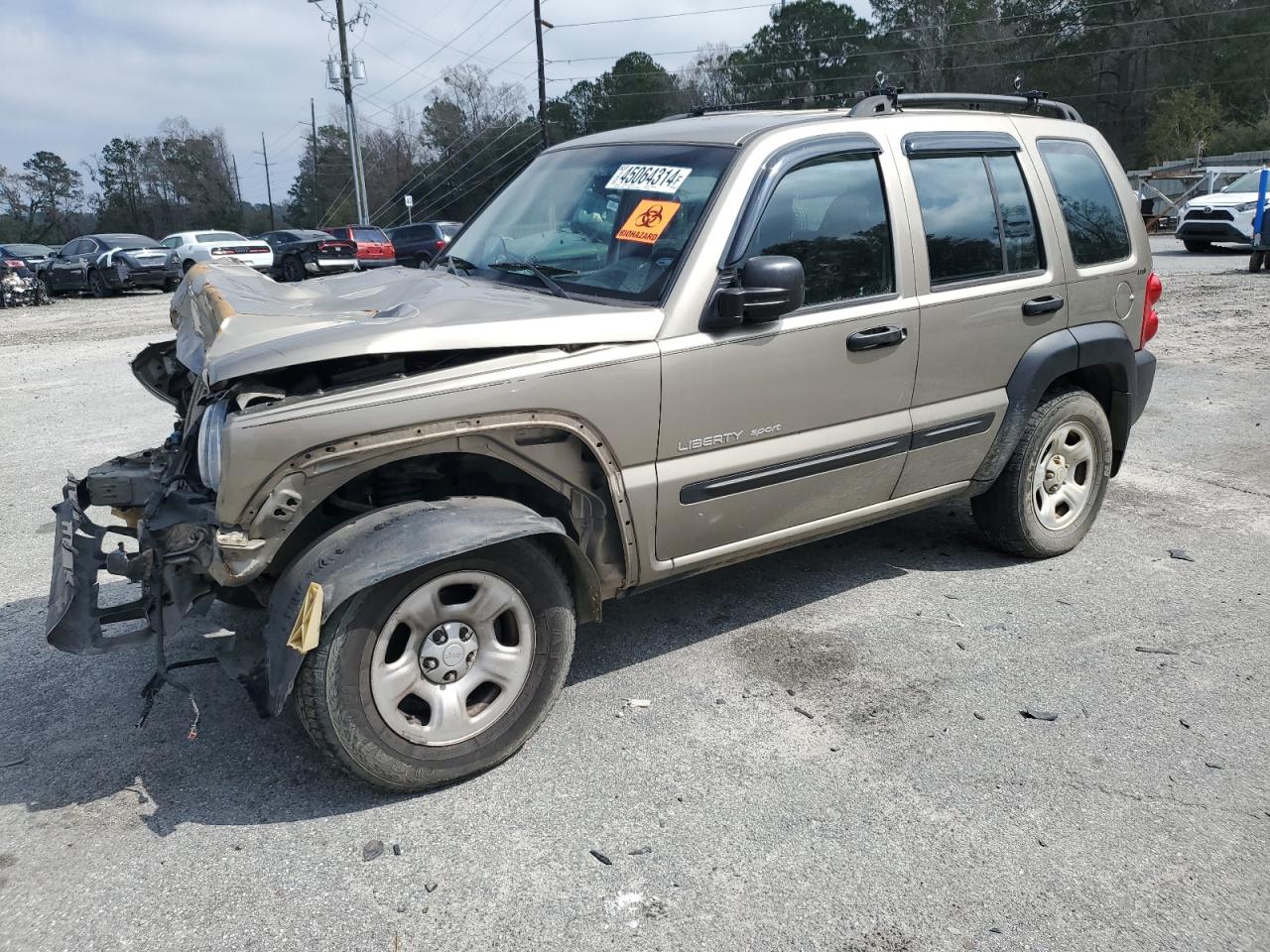 jeep liberty (north america) 2003 1j4gk48k03w672352