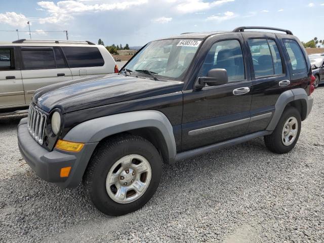 jeep liberty 2006 1j4gk48k17w506878