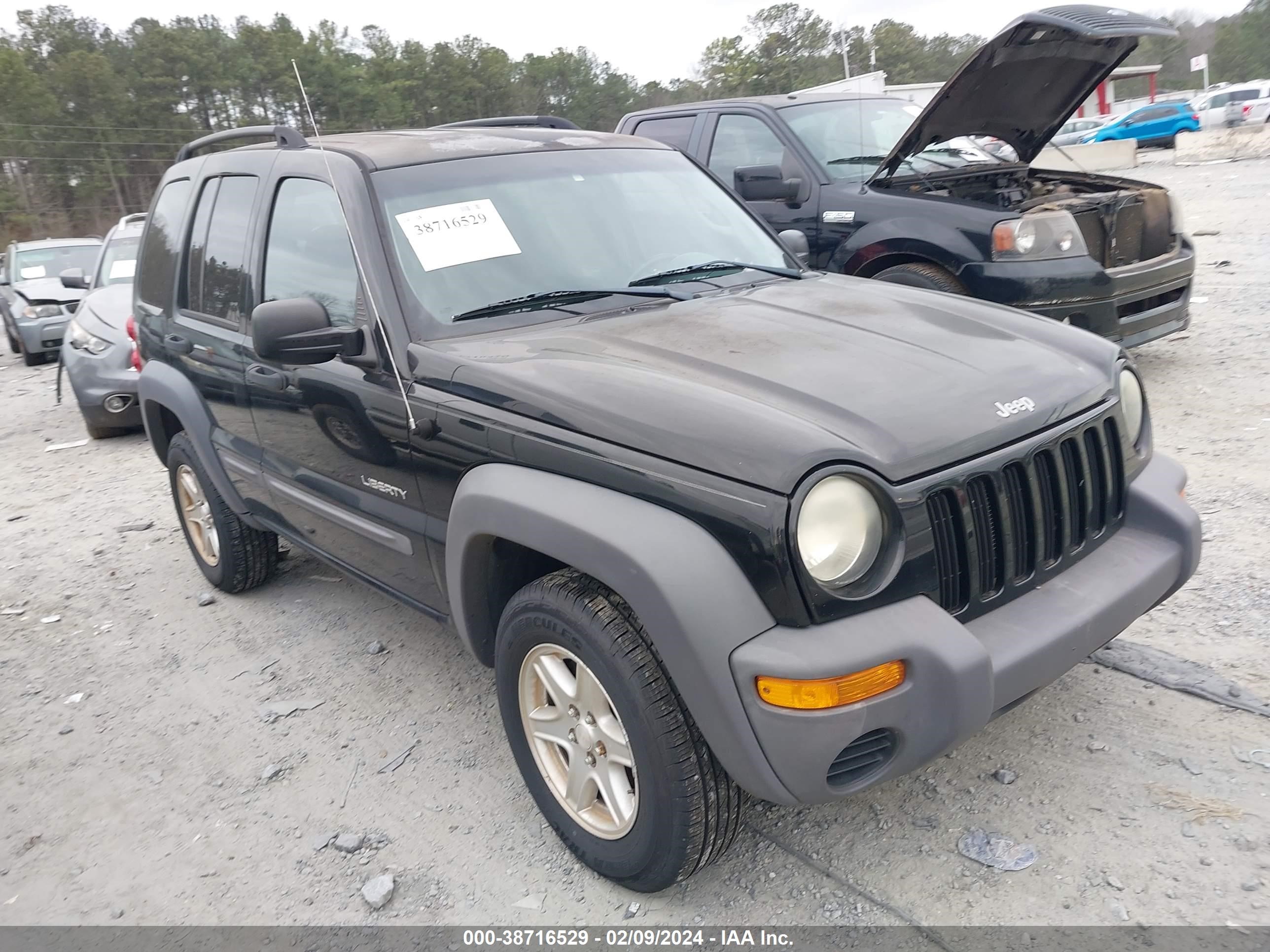 jeep liberty (north america) 2004 1j4gk48k24w107490