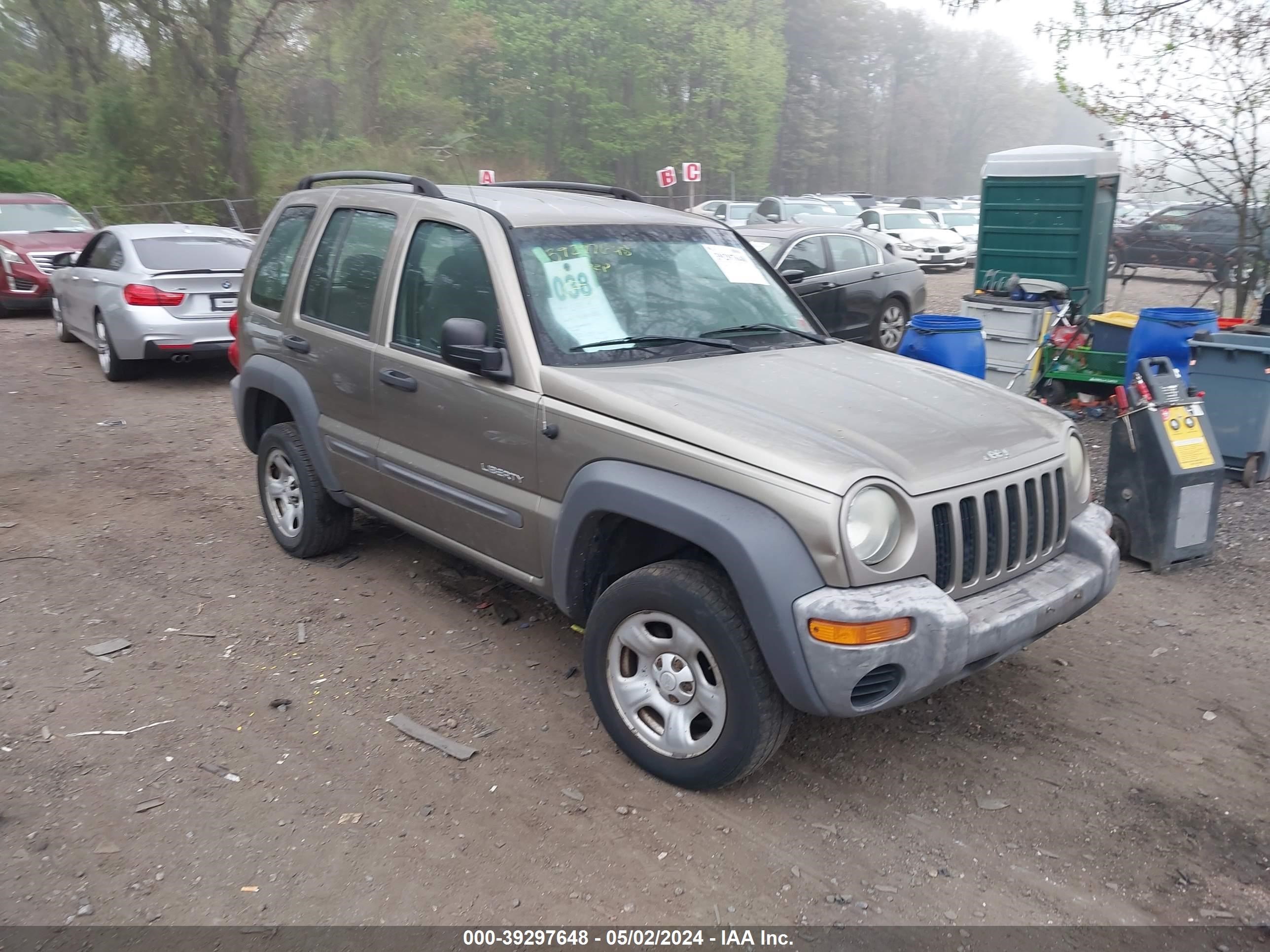 jeep liberty (north america) 2004 1j4gk48k24w285609