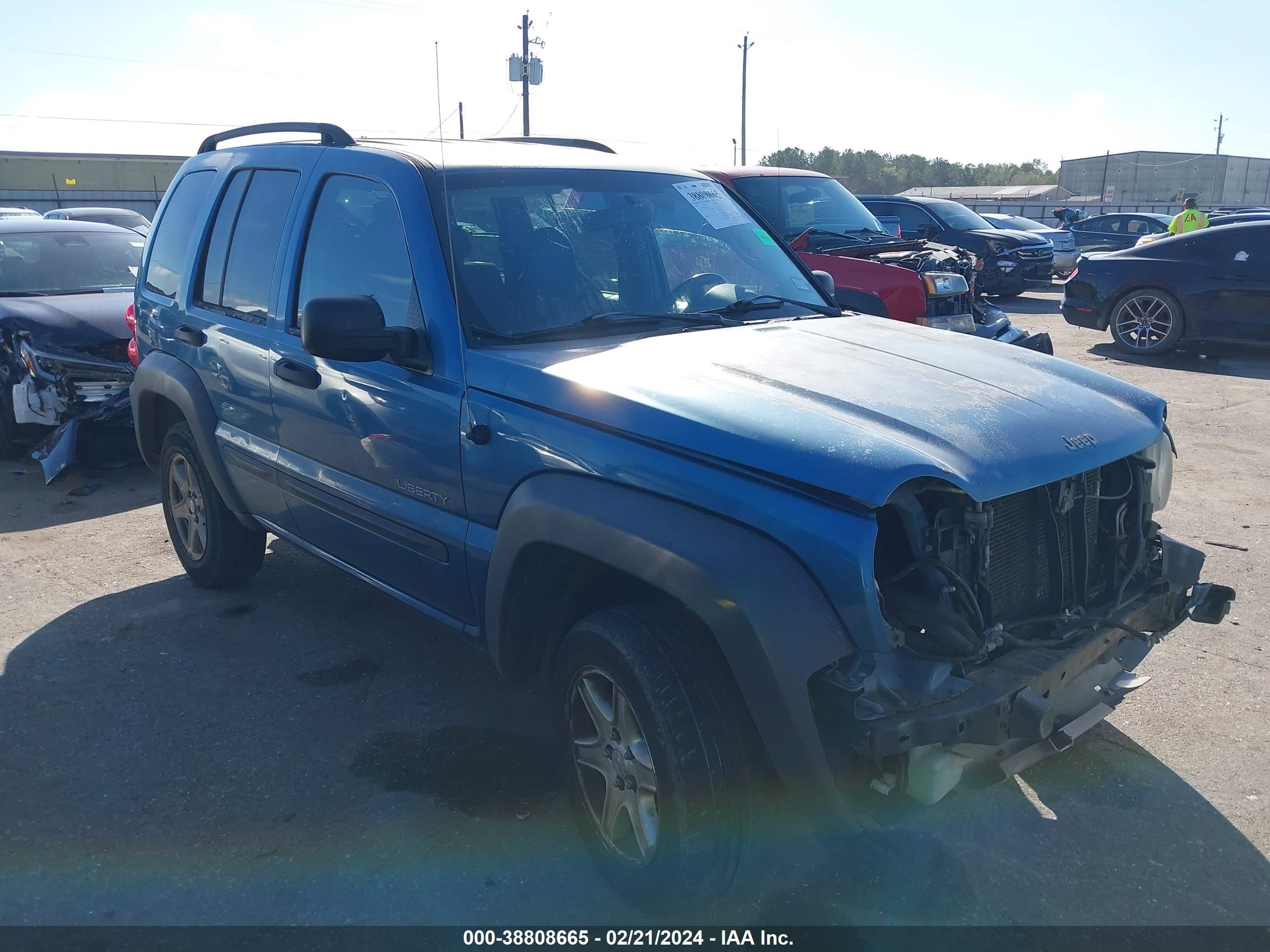 jeep liberty (north america) 2004 1j4gk48k34w104405