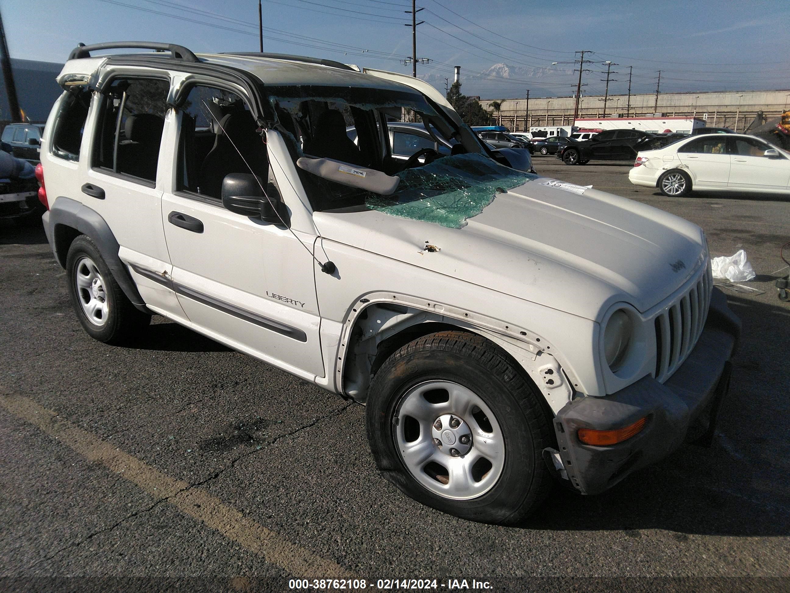 jeep liberty (north america) 2004 1j4gk48k34w285280