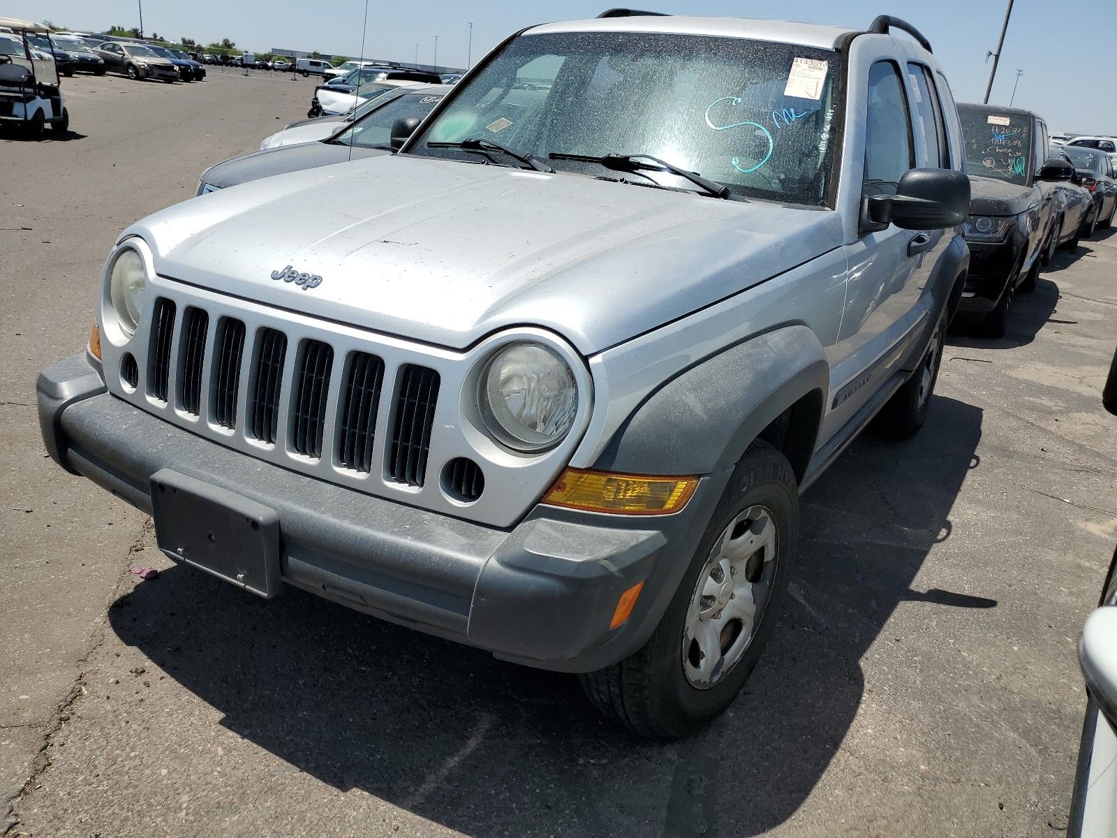 jeep liberty 4x2 v6 2006 1j4gk48k36w200862