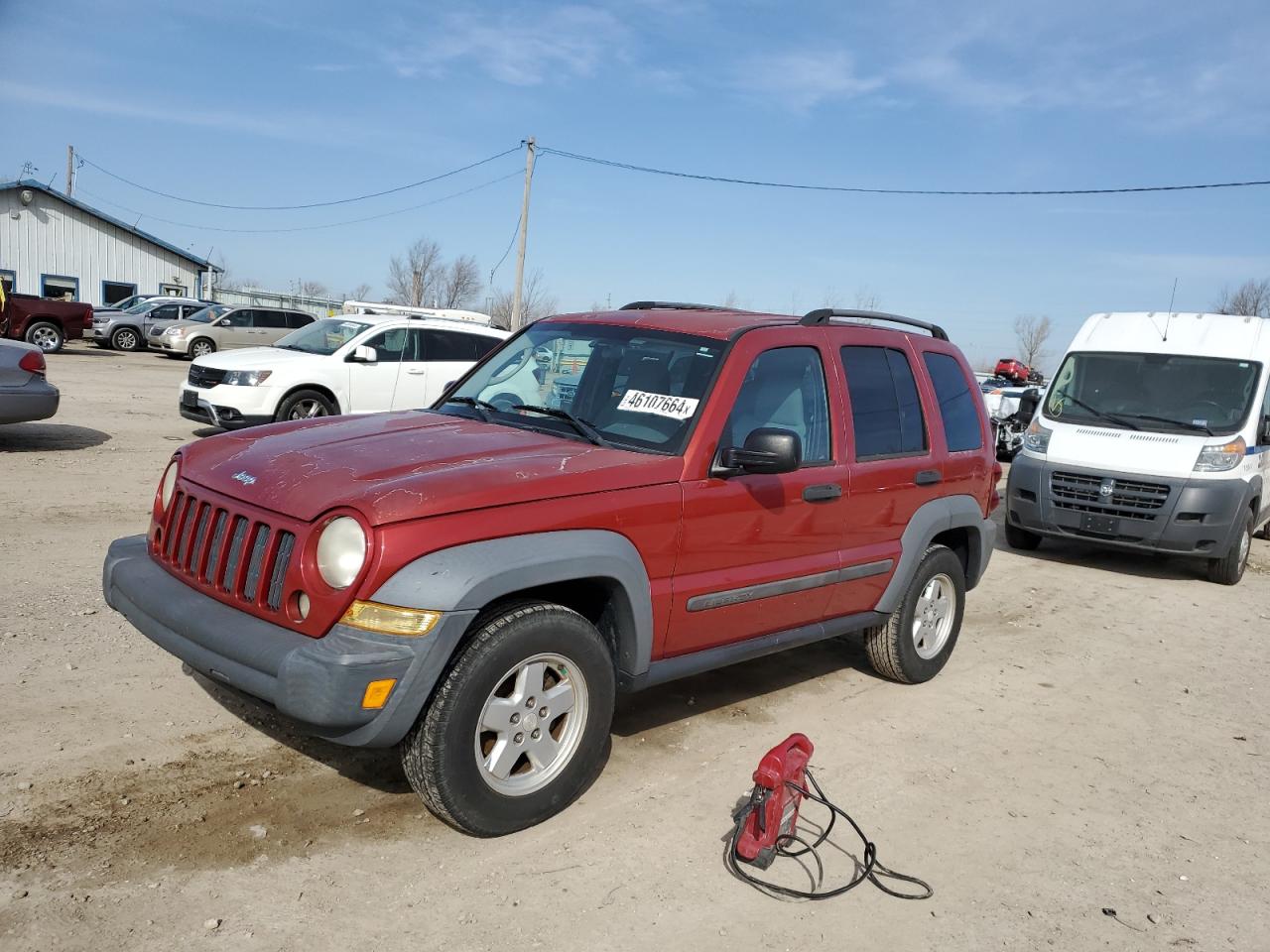 jeep liberty (north america) 2007 1j4gk48k37w525674