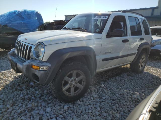 jeep liberty sp 2004 1j4gk48k44w311160