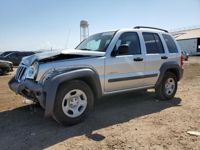 jeep liberty sp 2004 1j4gk48k44w326127