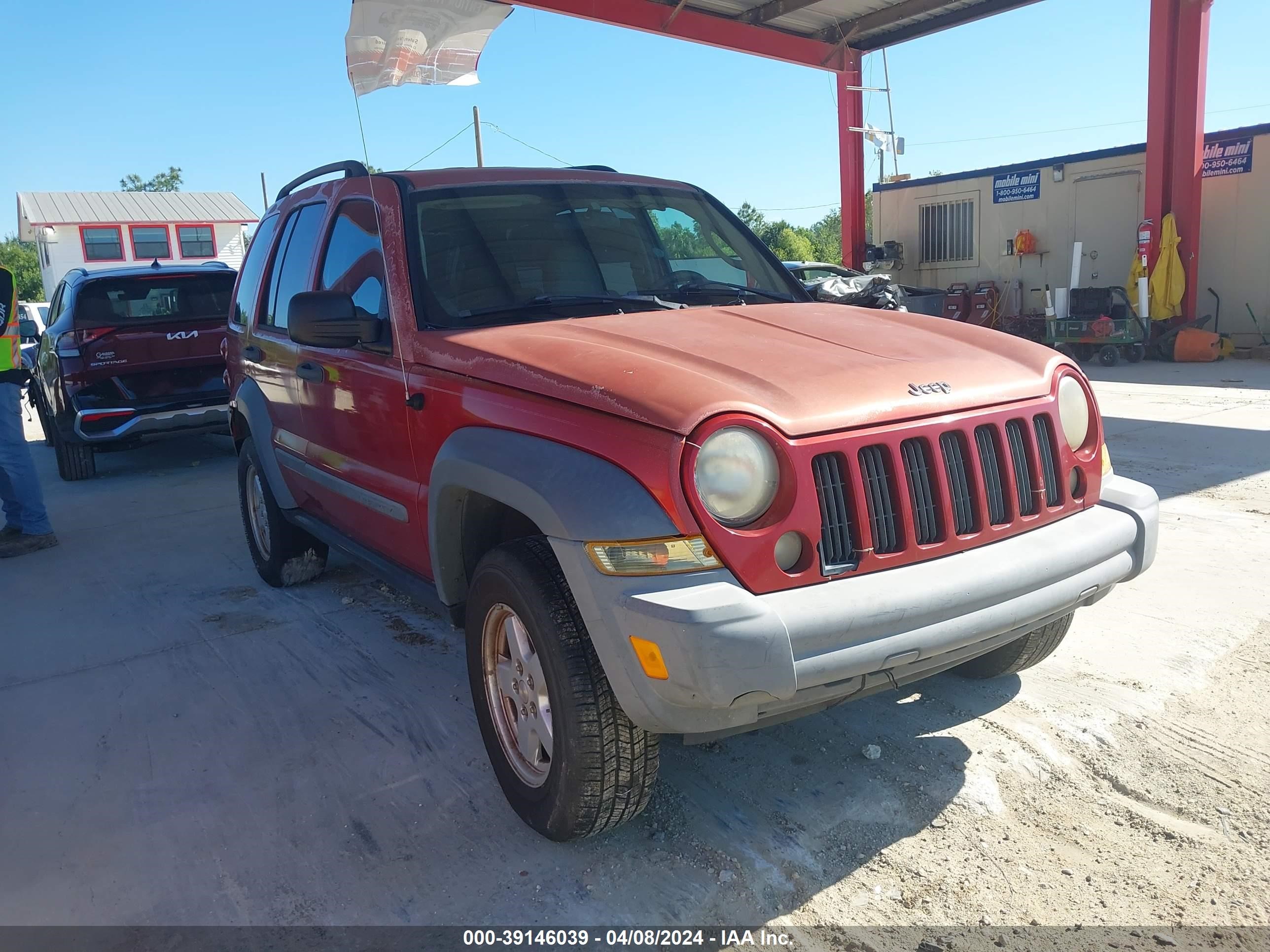 jeep liberty (north america) 2006 1j4gk48k46w129459