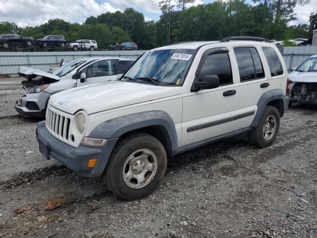 jeep liberty 2007 1j4gk48k47w578335