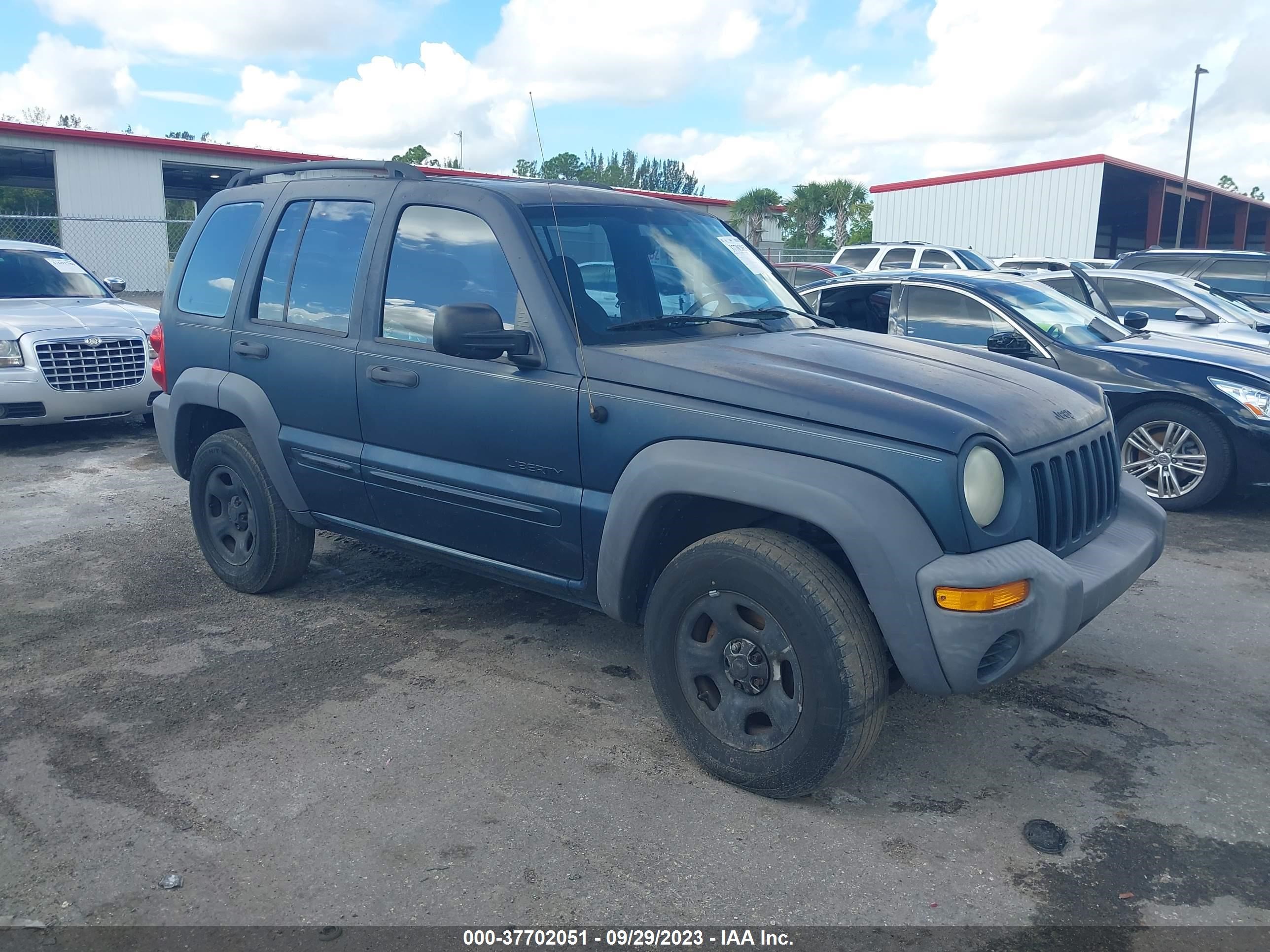 jeep liberty (north america) 2004 1j4gk48k54w157199