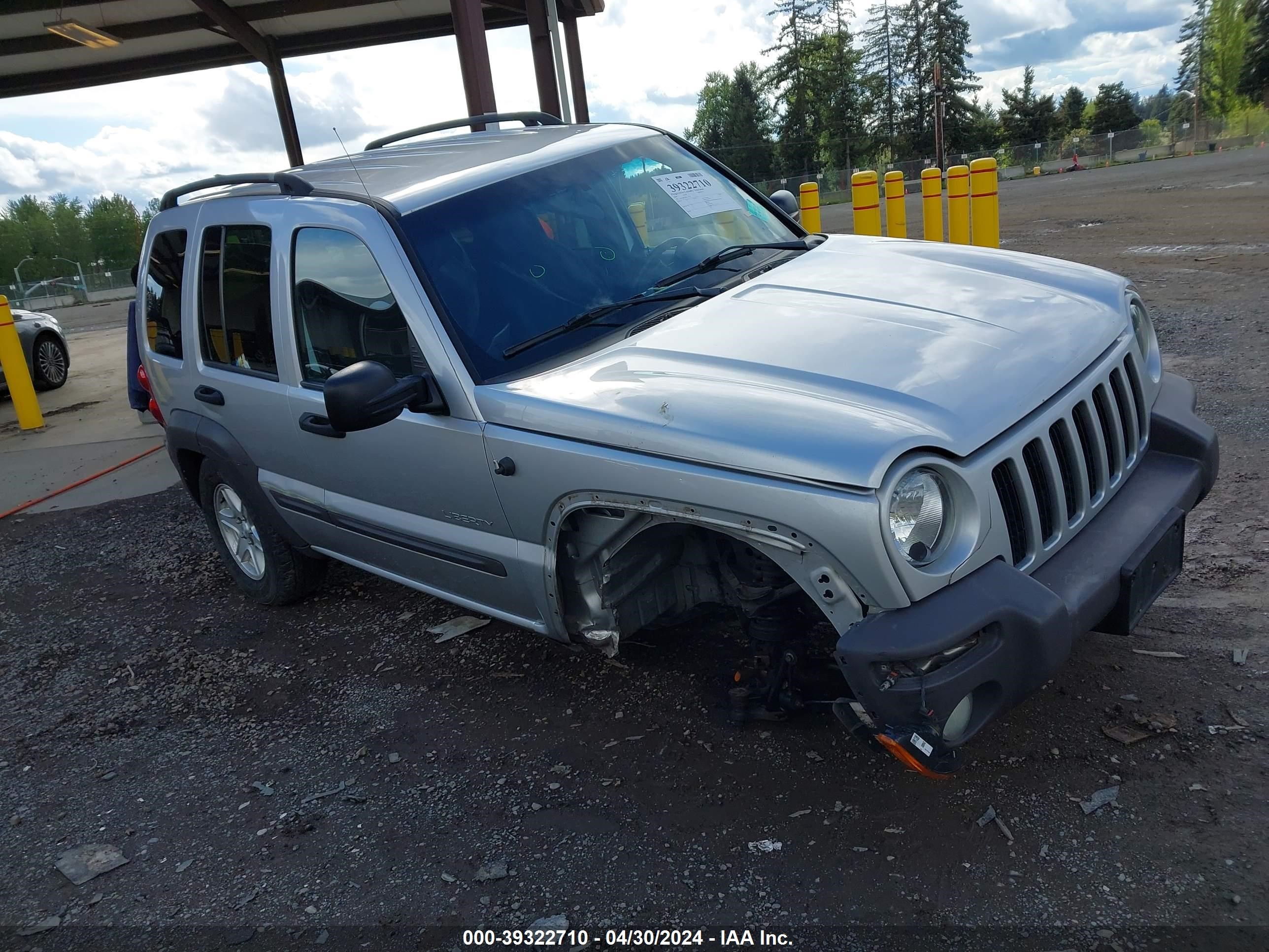 jeep liberty (north america) 2004 1j4gk48k54w173774