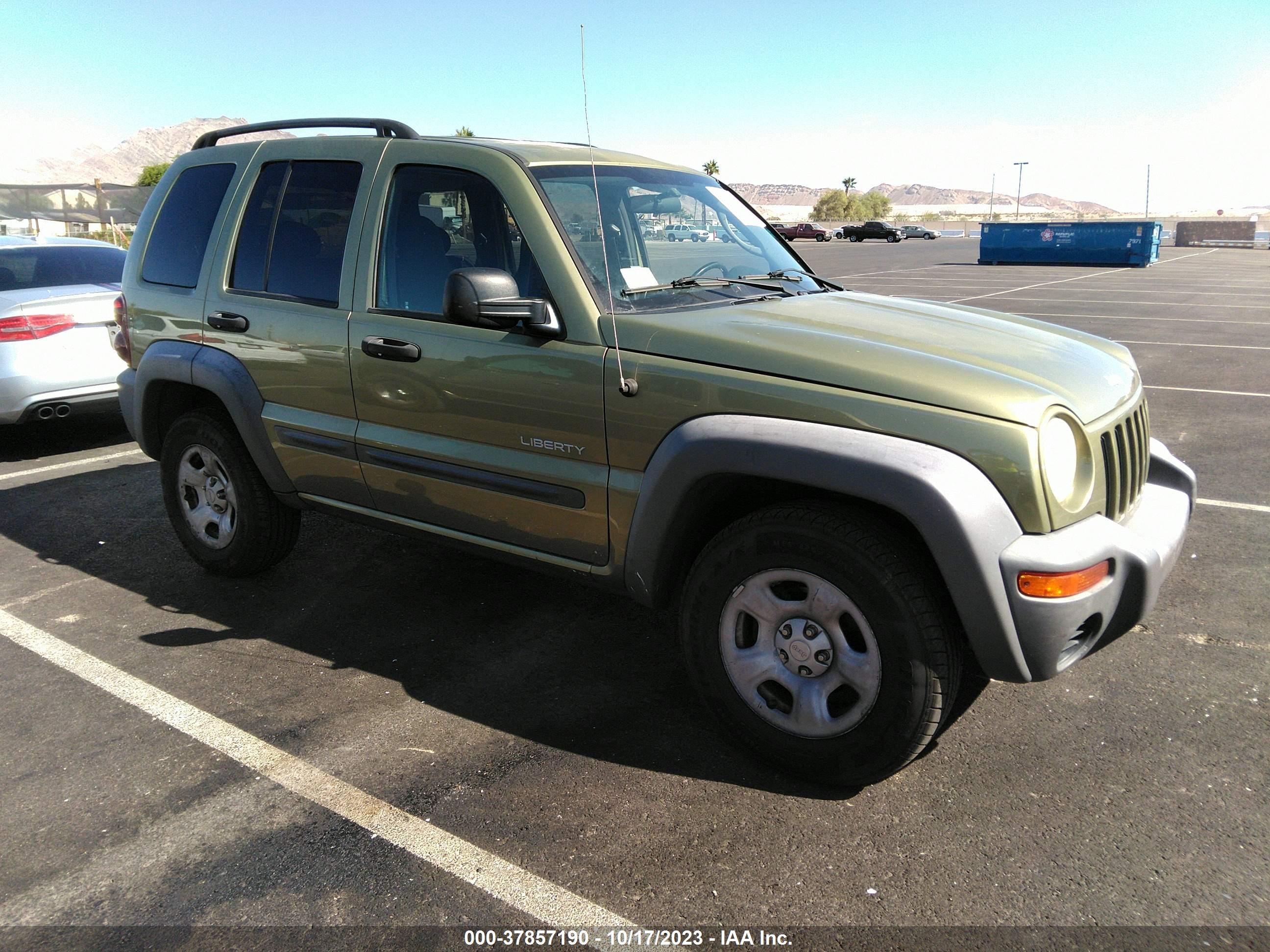 jeep liberty (north america) 2004 1j4gk48k64w264956