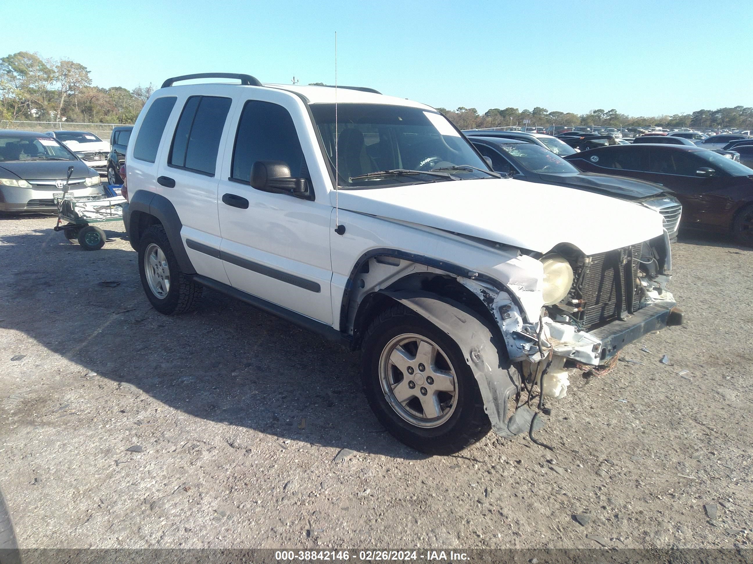 jeep liberty (north america) 2005 1j4gk48k65w603572