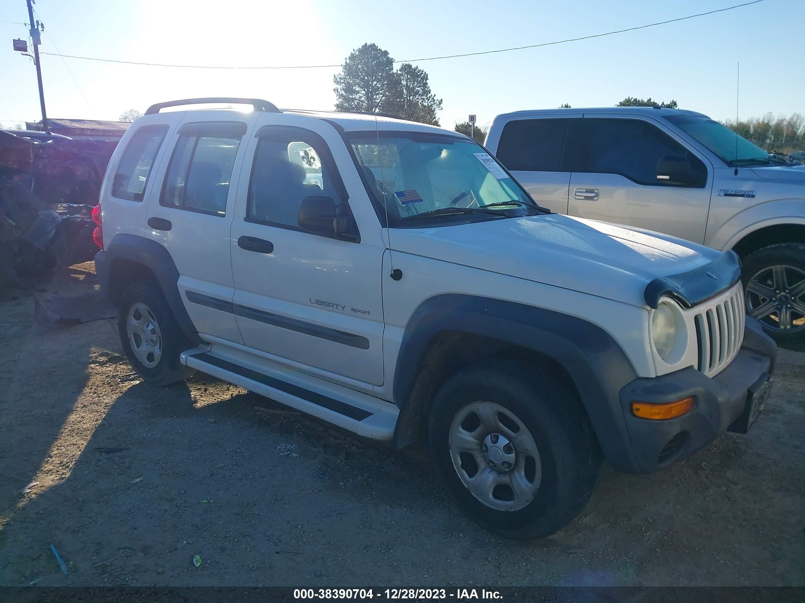 jeep liberty (north america) 2003 1j4gk48k73w512808