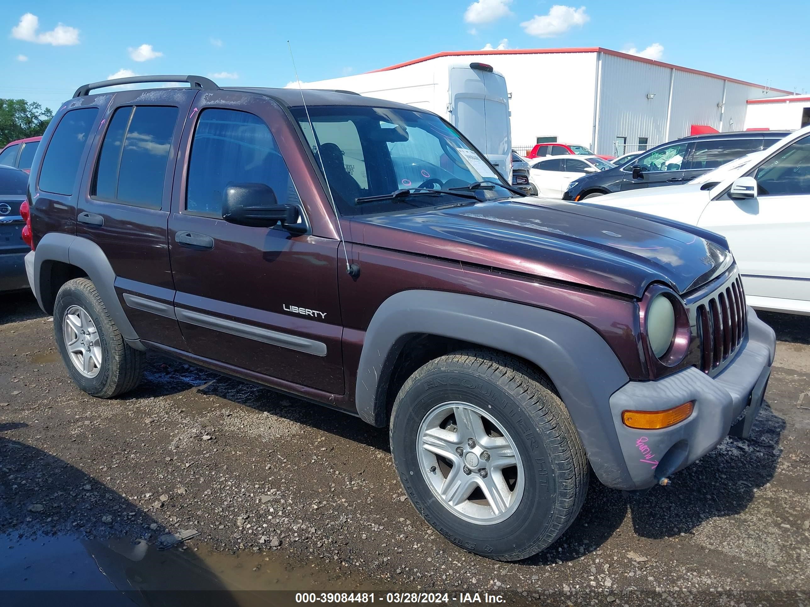 jeep liberty (north america) 2004 1j4gk48k74w266800