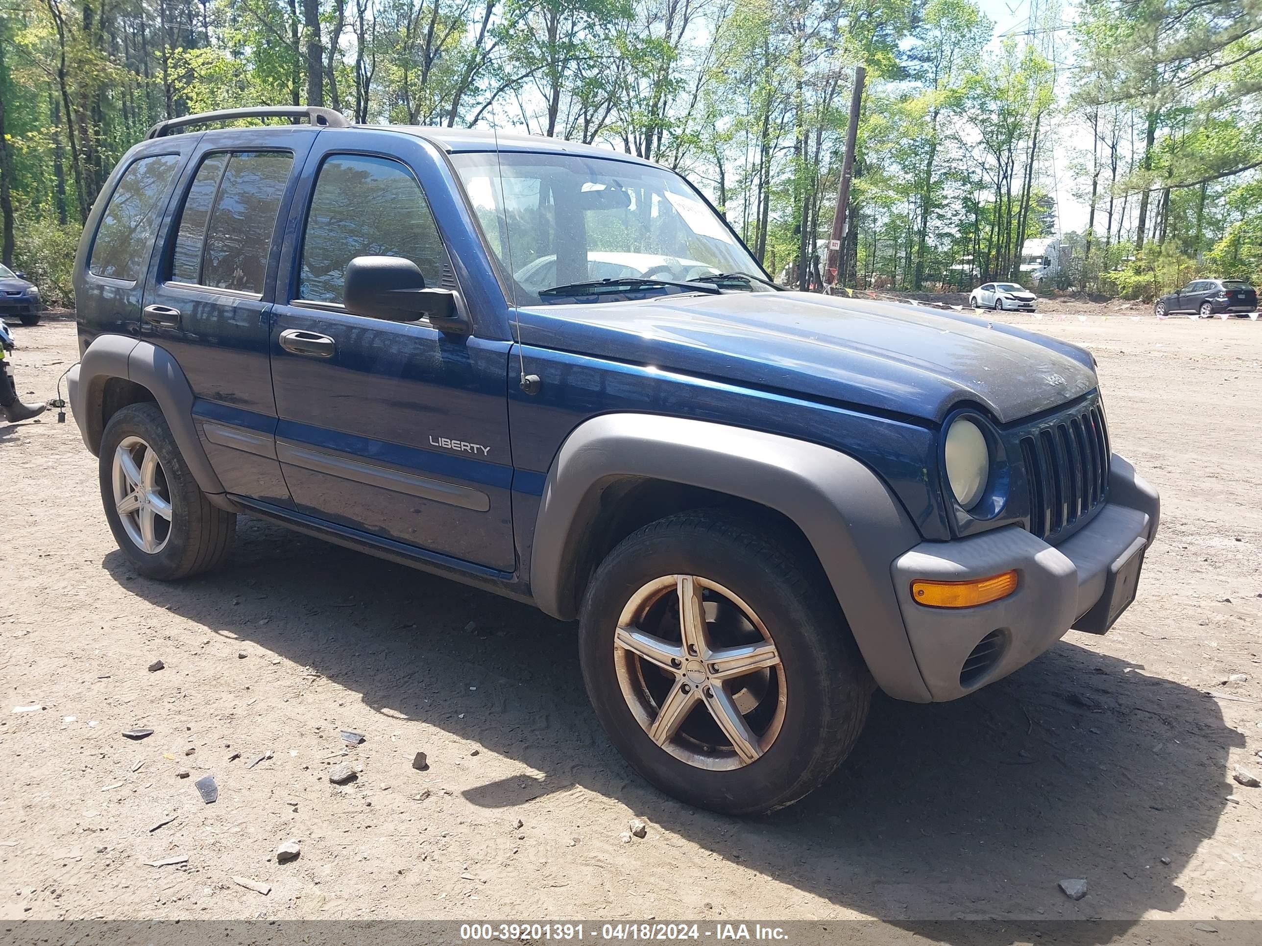 jeep liberty (north america) 2004 1j4gk48k84w325255