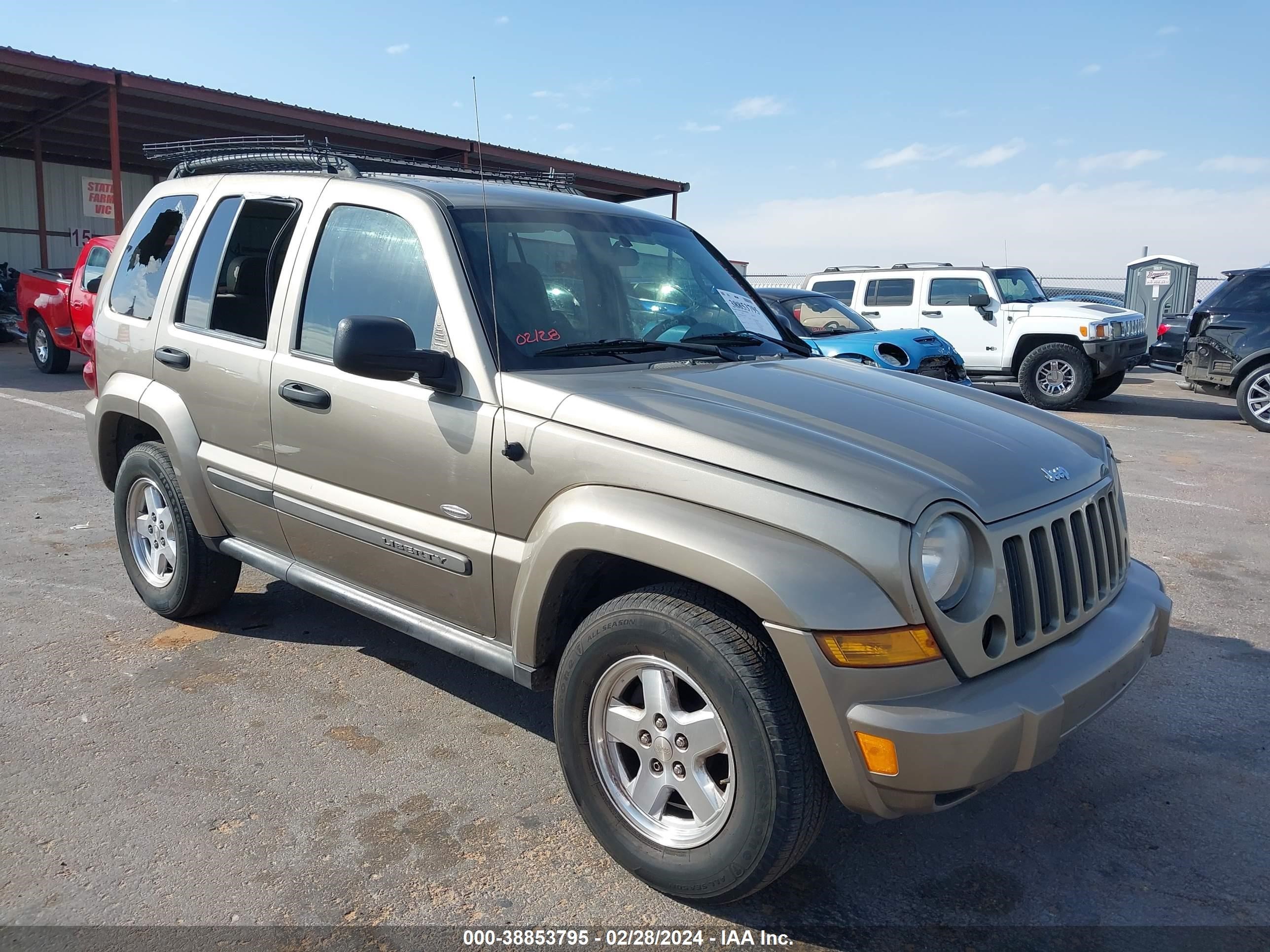 jeep liberty (north america) 2007 1j4gk48k87w595252