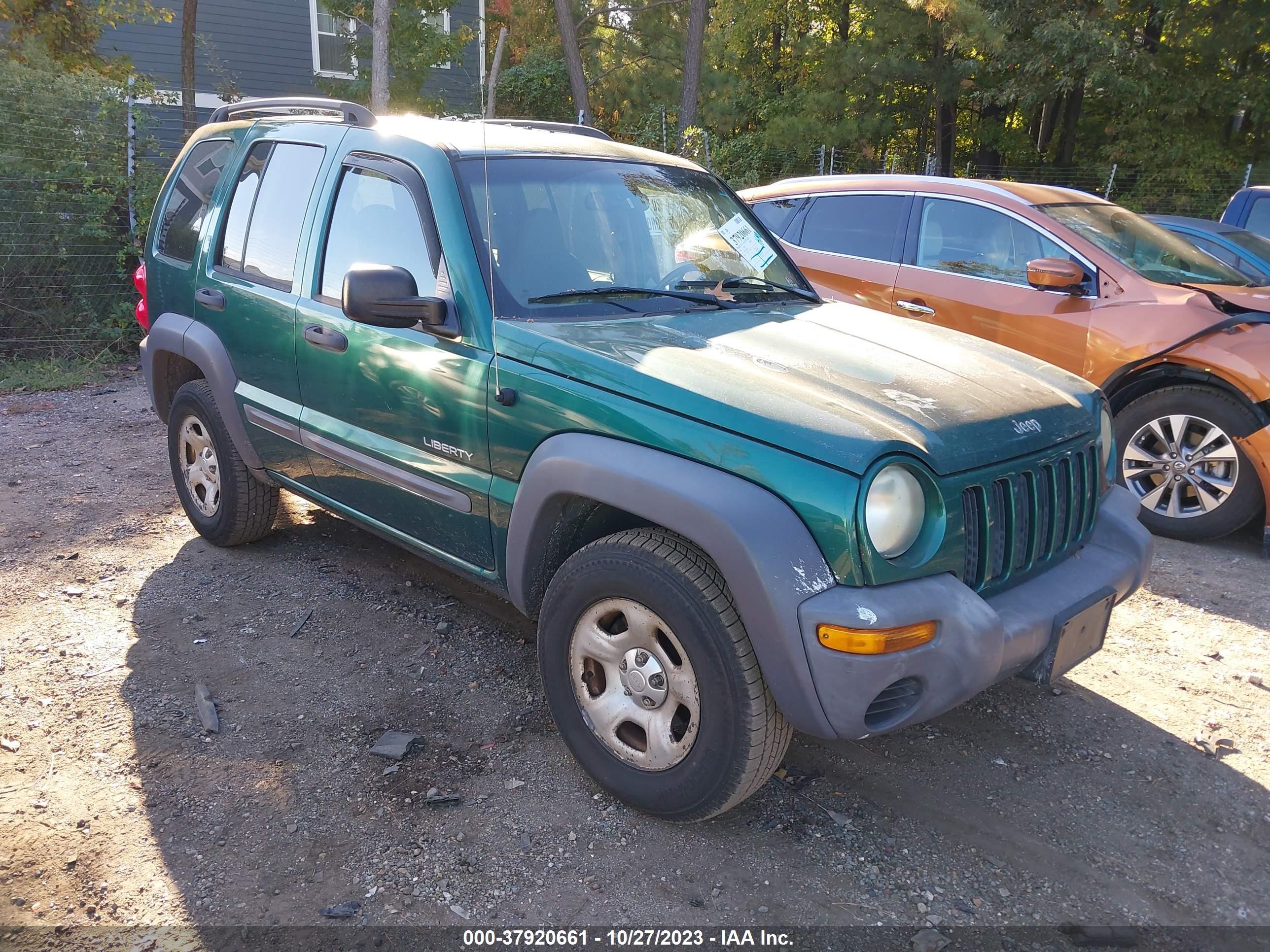 jeep liberty (north america) 2004 1j4gk48kx4w149387