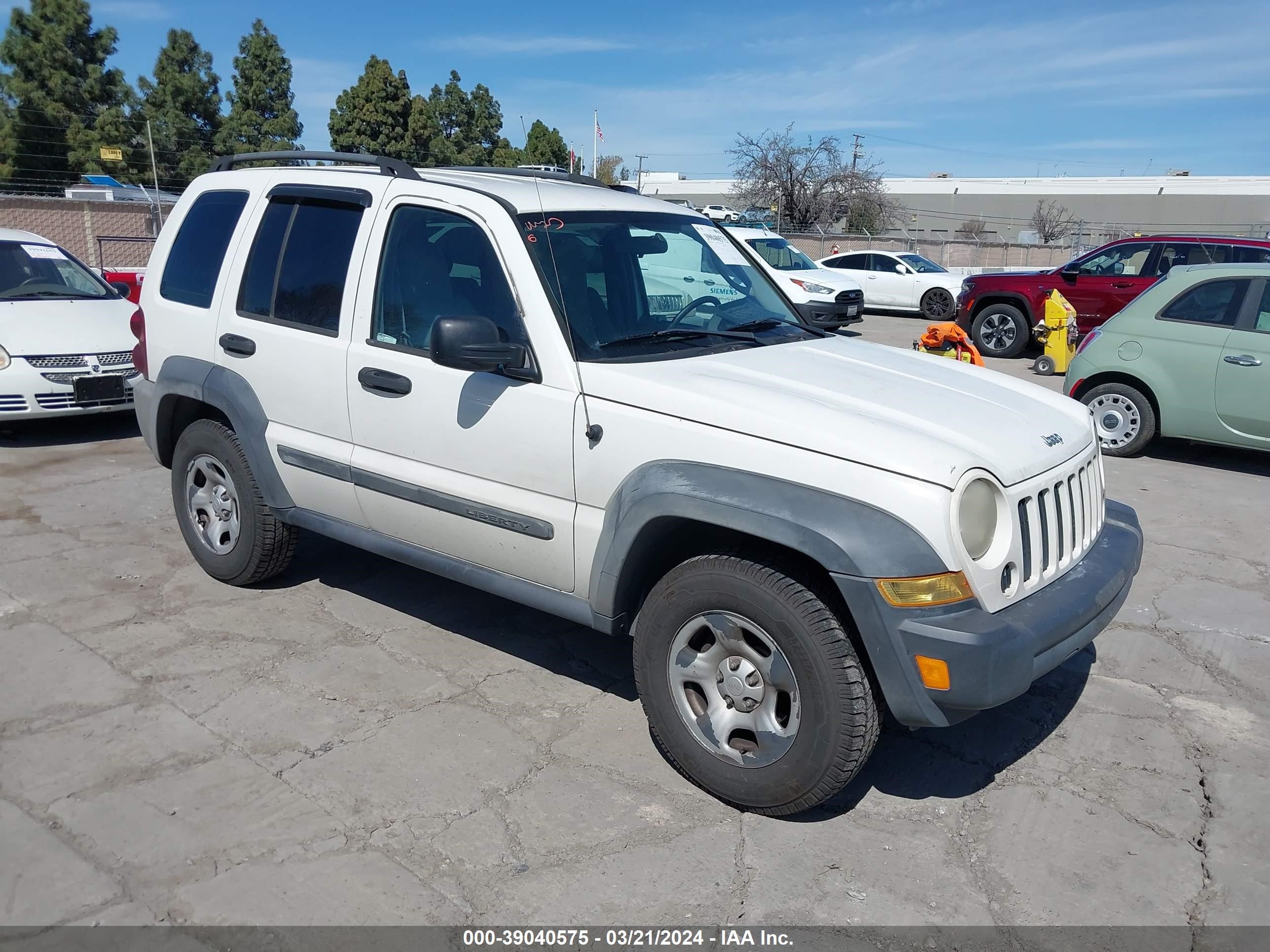 jeep liberty (north america) 2007 1j4gk48kx7w507690