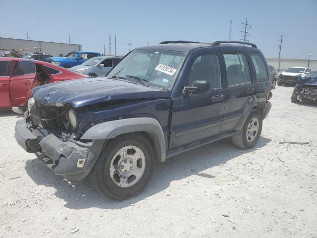 jeep liberty sp 2007 1j4gk48kx7w509746