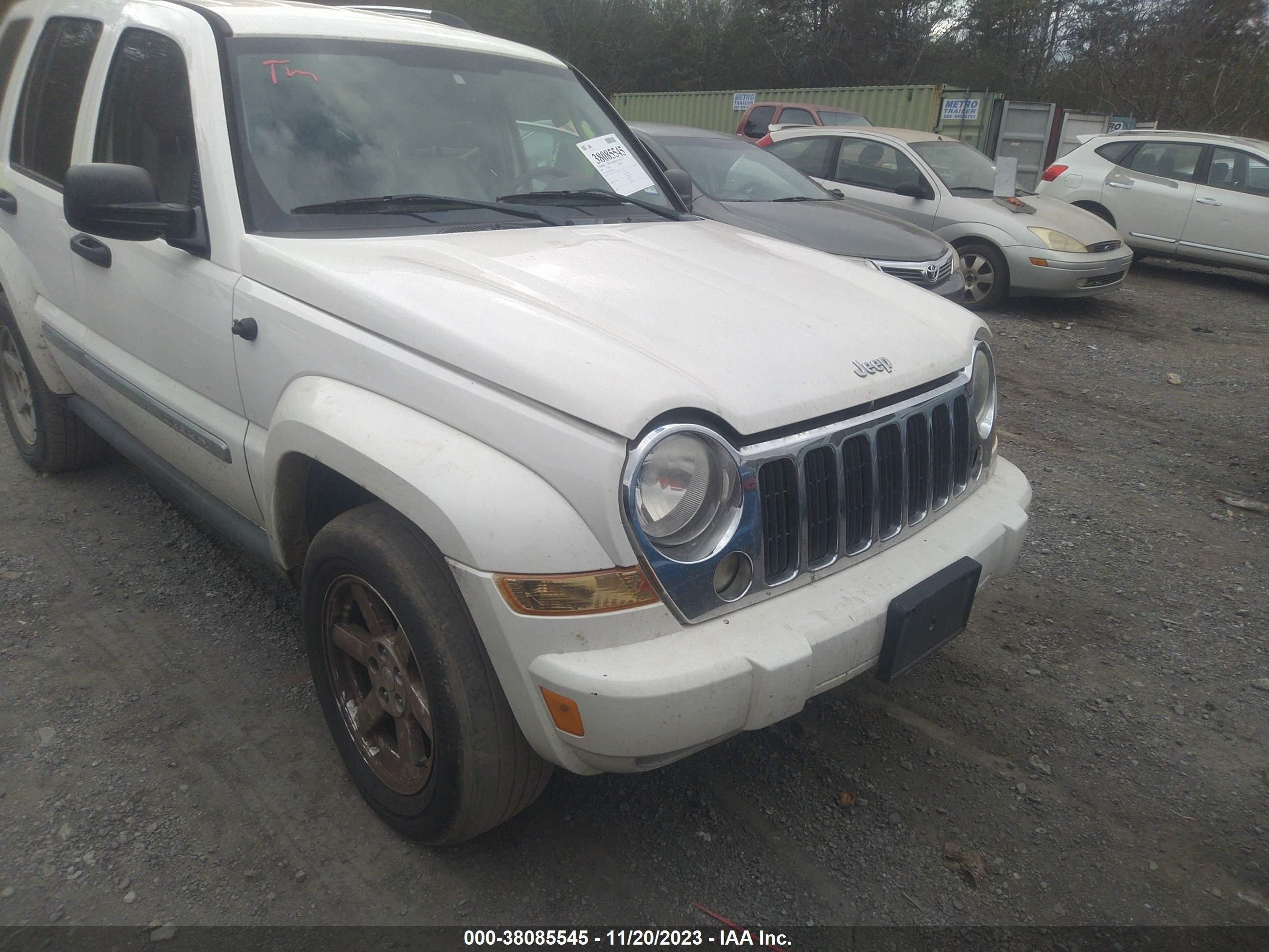 jeep liberty (north america) 2006 1j4gk58k46w255035