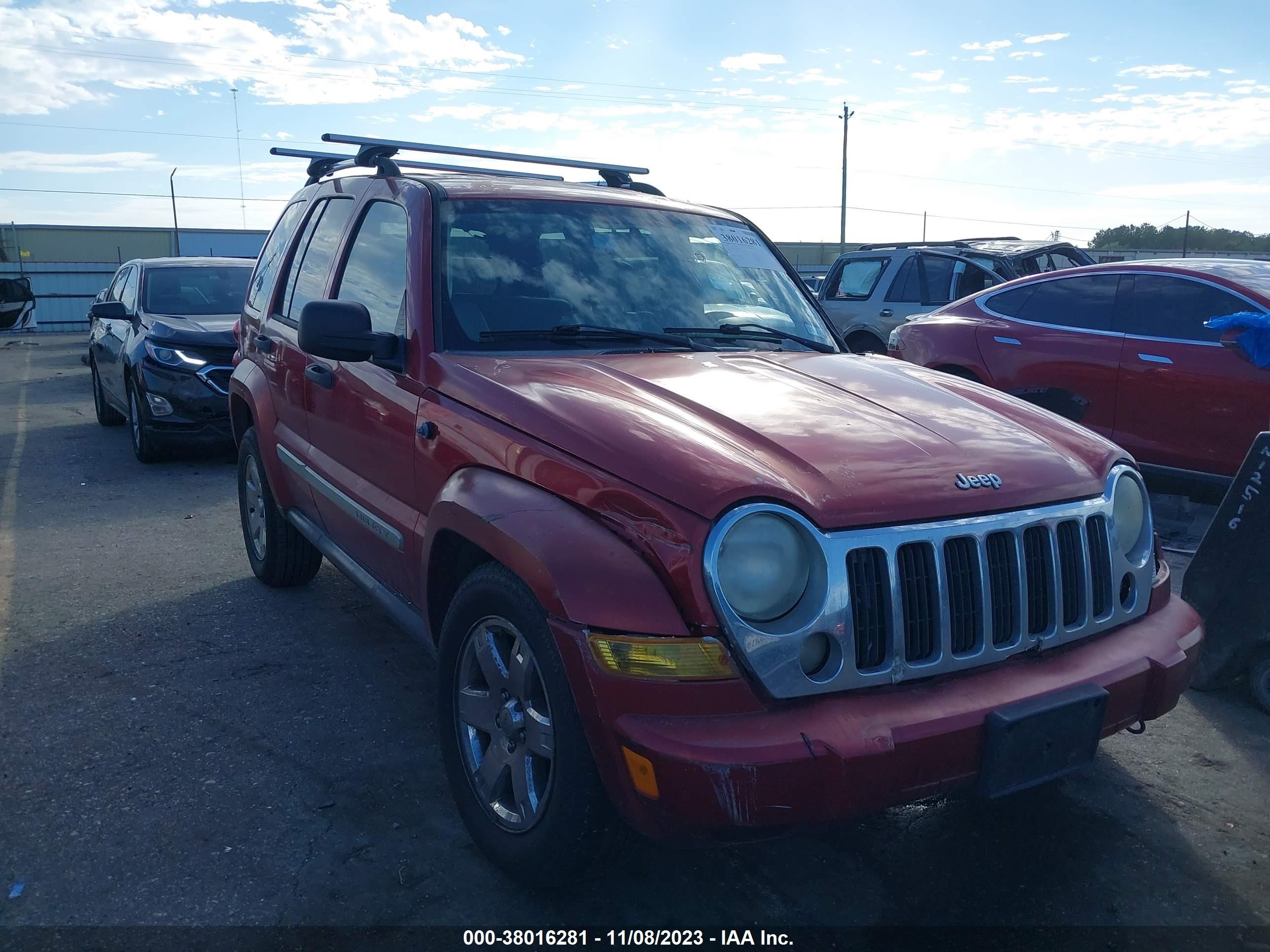 jeep liberty (north america) 2007 1j4gk58k57w594775