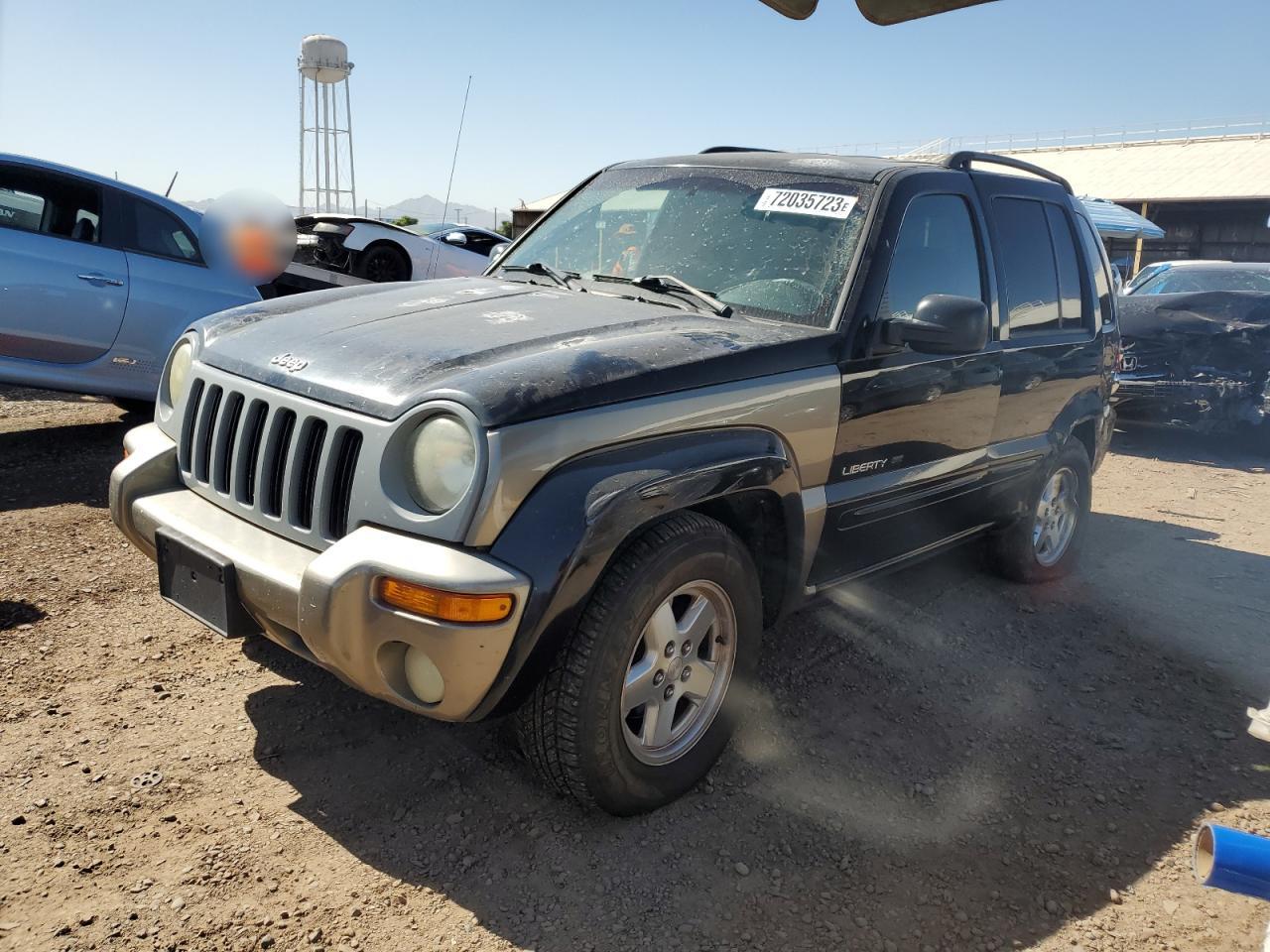 jeep liberty (north america) 2003 1j4gk58k63w505662