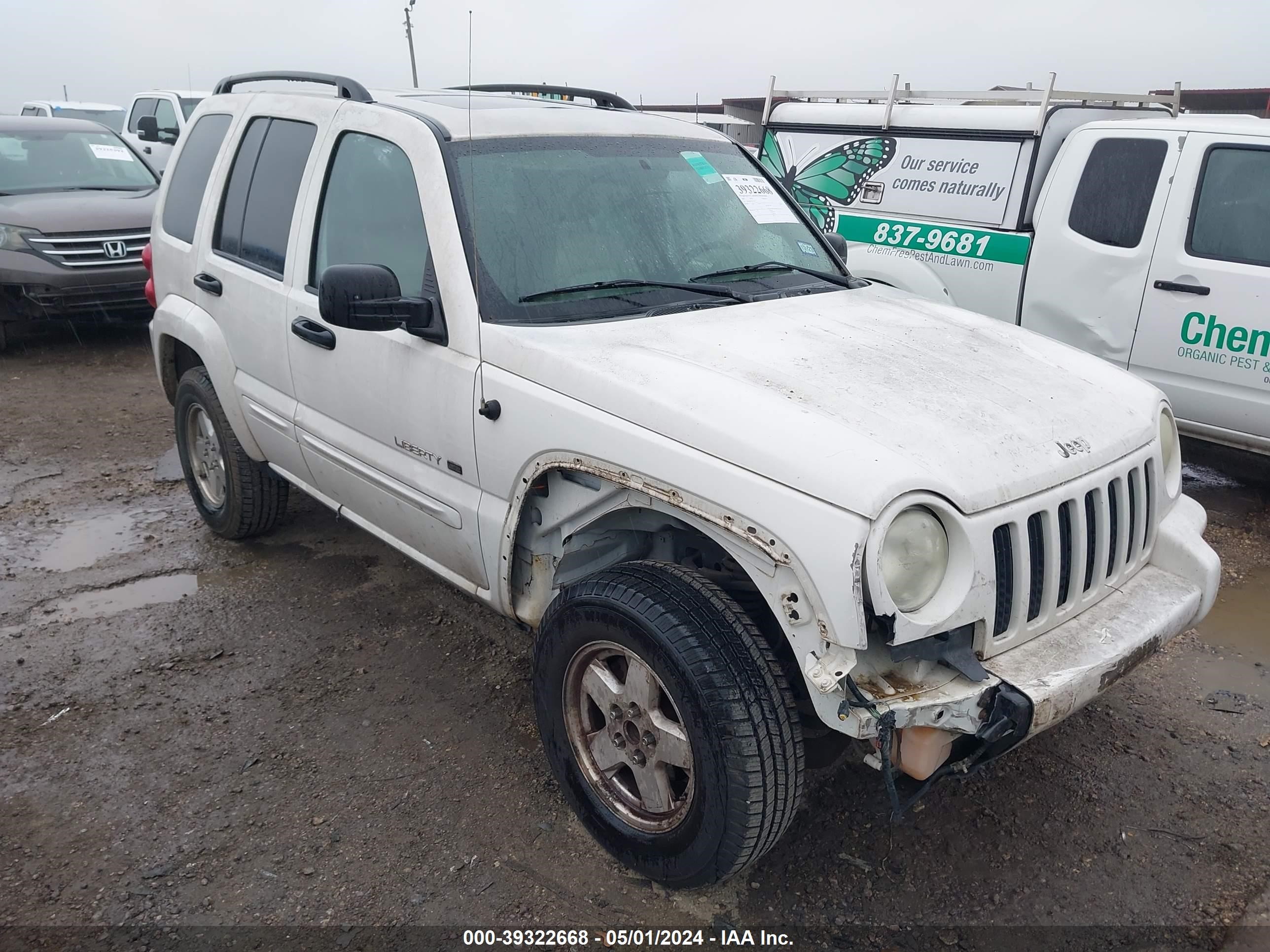 jeep liberty (north america) 2003 1j4gk58k73w534717