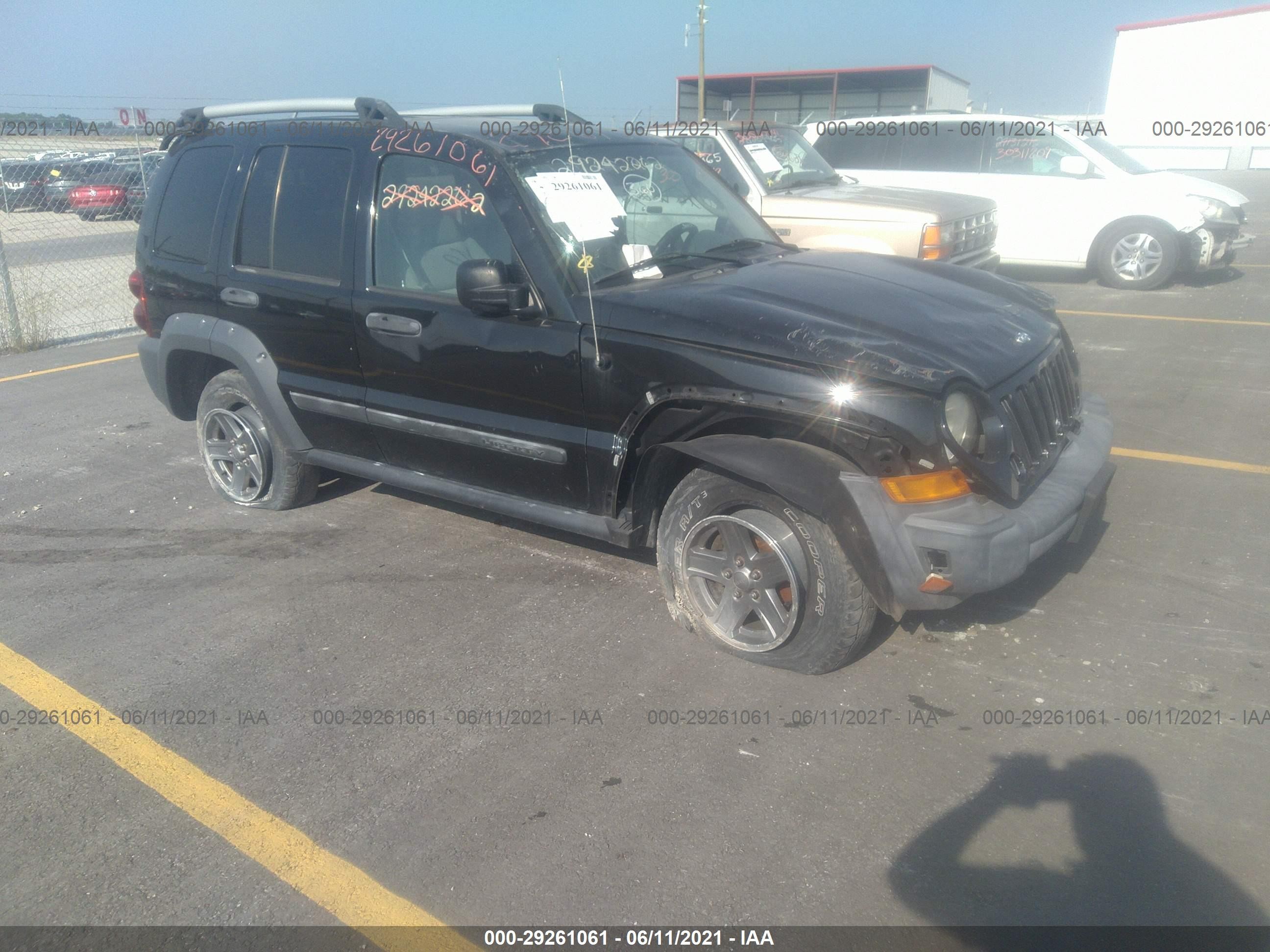 jeep liberty (north america) 2005 1j4gl38k55w563962