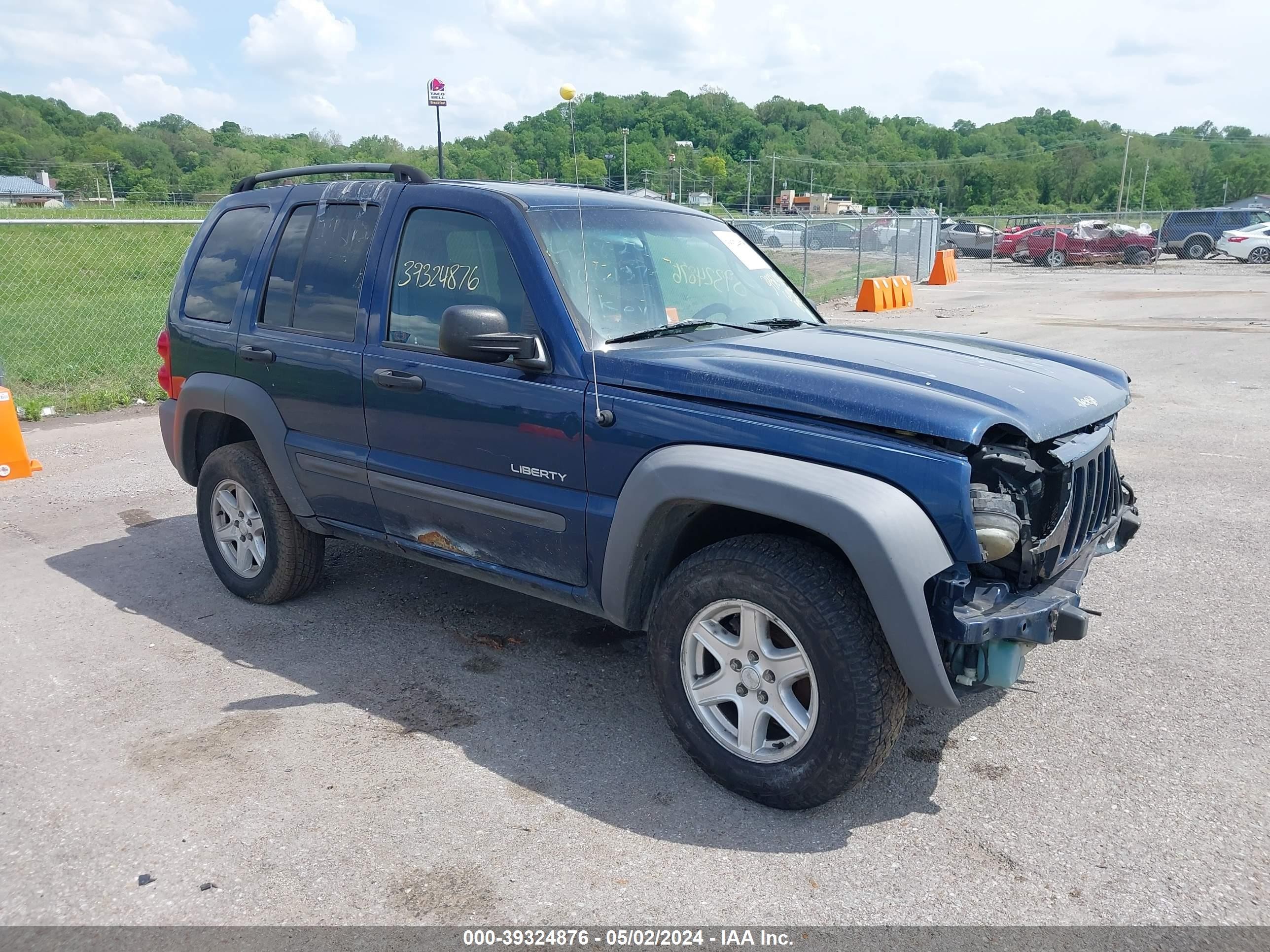 jeep liberty (north america) 2004 1j4gl48k04w259247