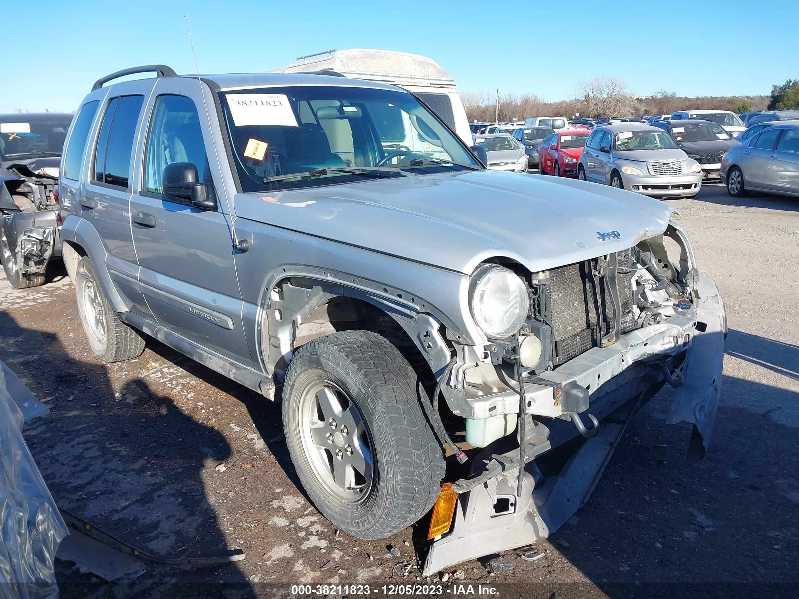 jeep liberty (north america) 2005 1j4gl48k05w587219