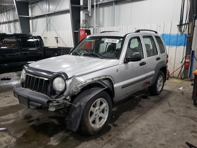 jeep liberty 2007 1j4gl48k07w501135