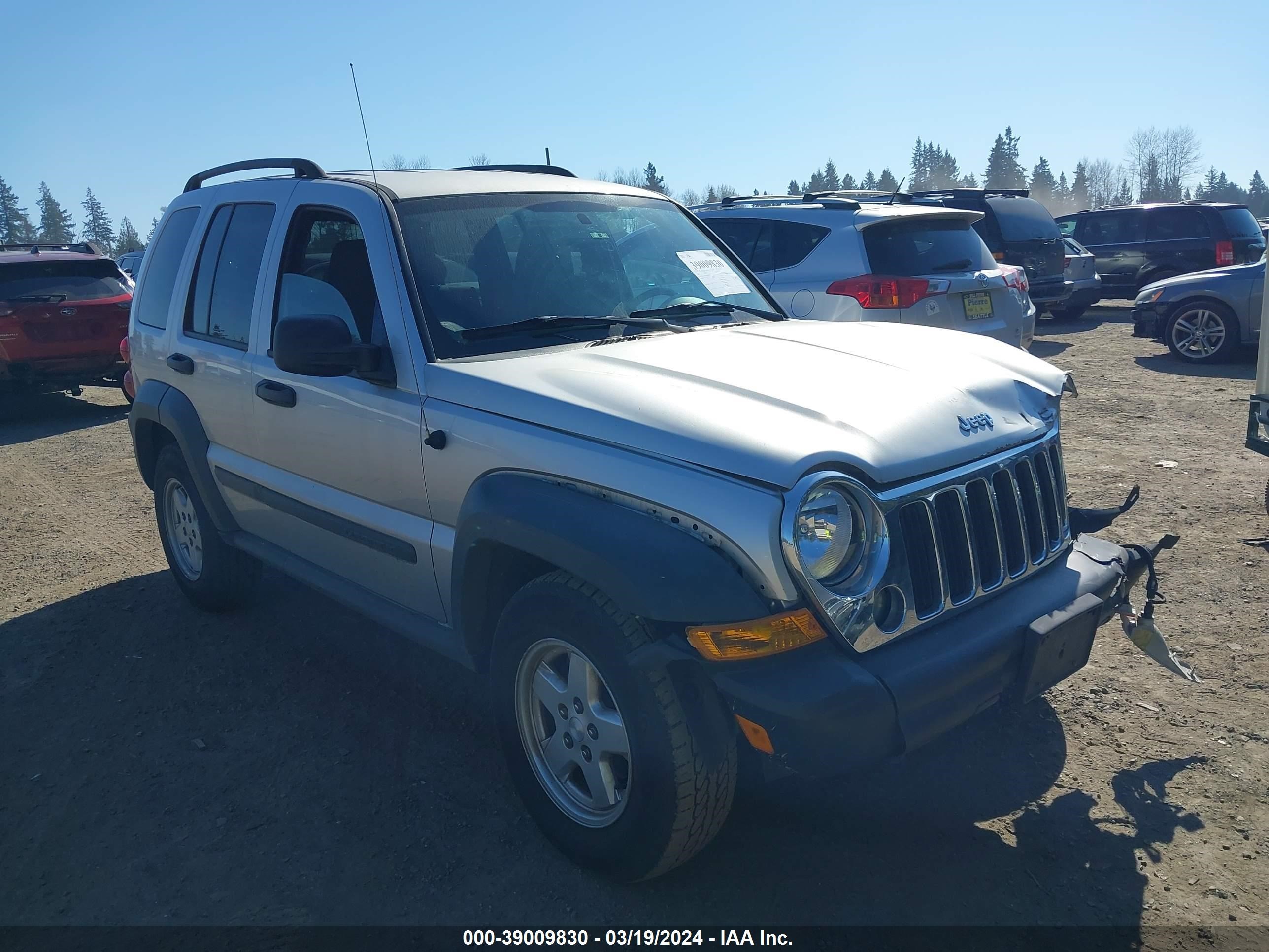 jeep liberty (north america) 2007 1j4gl48k07w694189