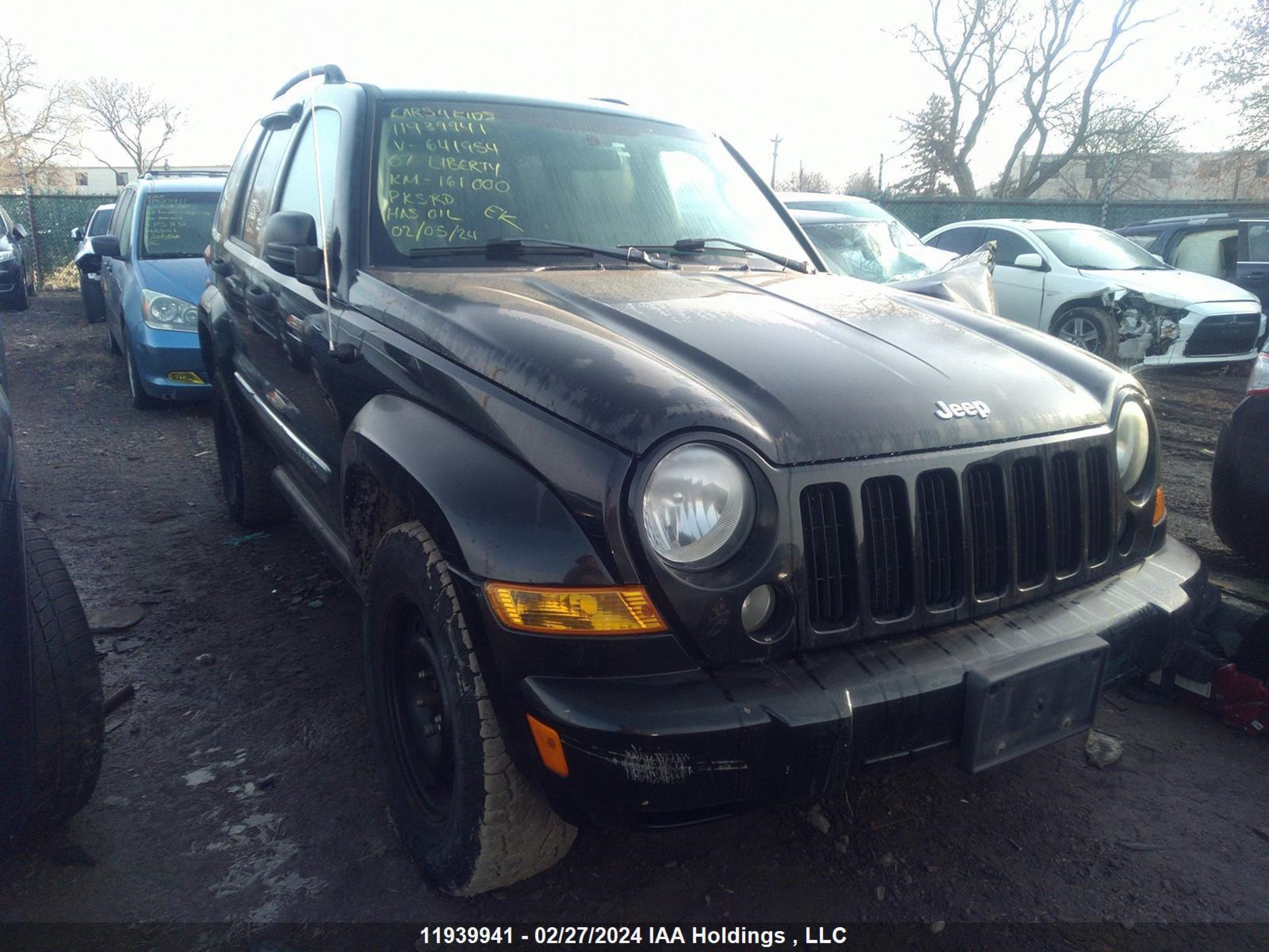 jeep liberty (north america) 2007 1j4gl48k17w641954