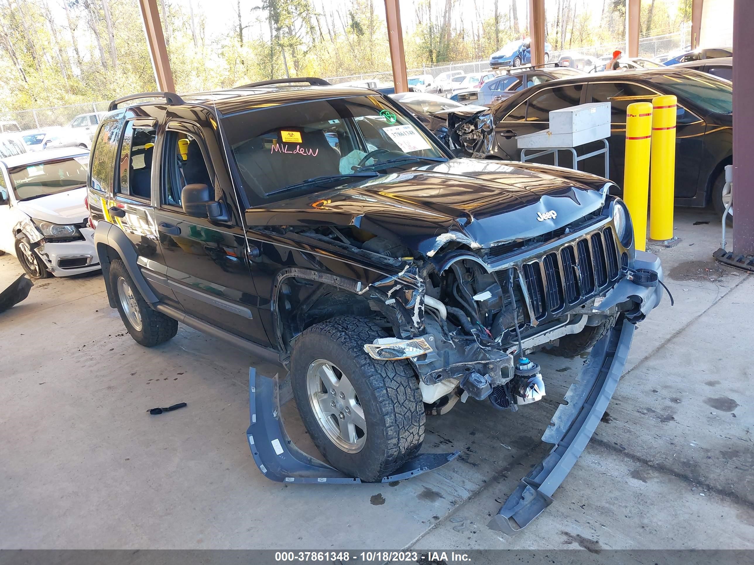 jeep liberty (north america) 2005 1j4gl48k25w574097