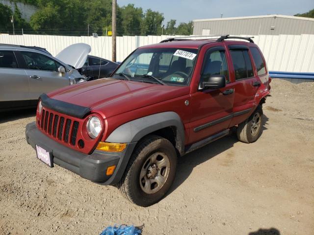 jeep liberty sp 2006 1j4gl48k26w211459