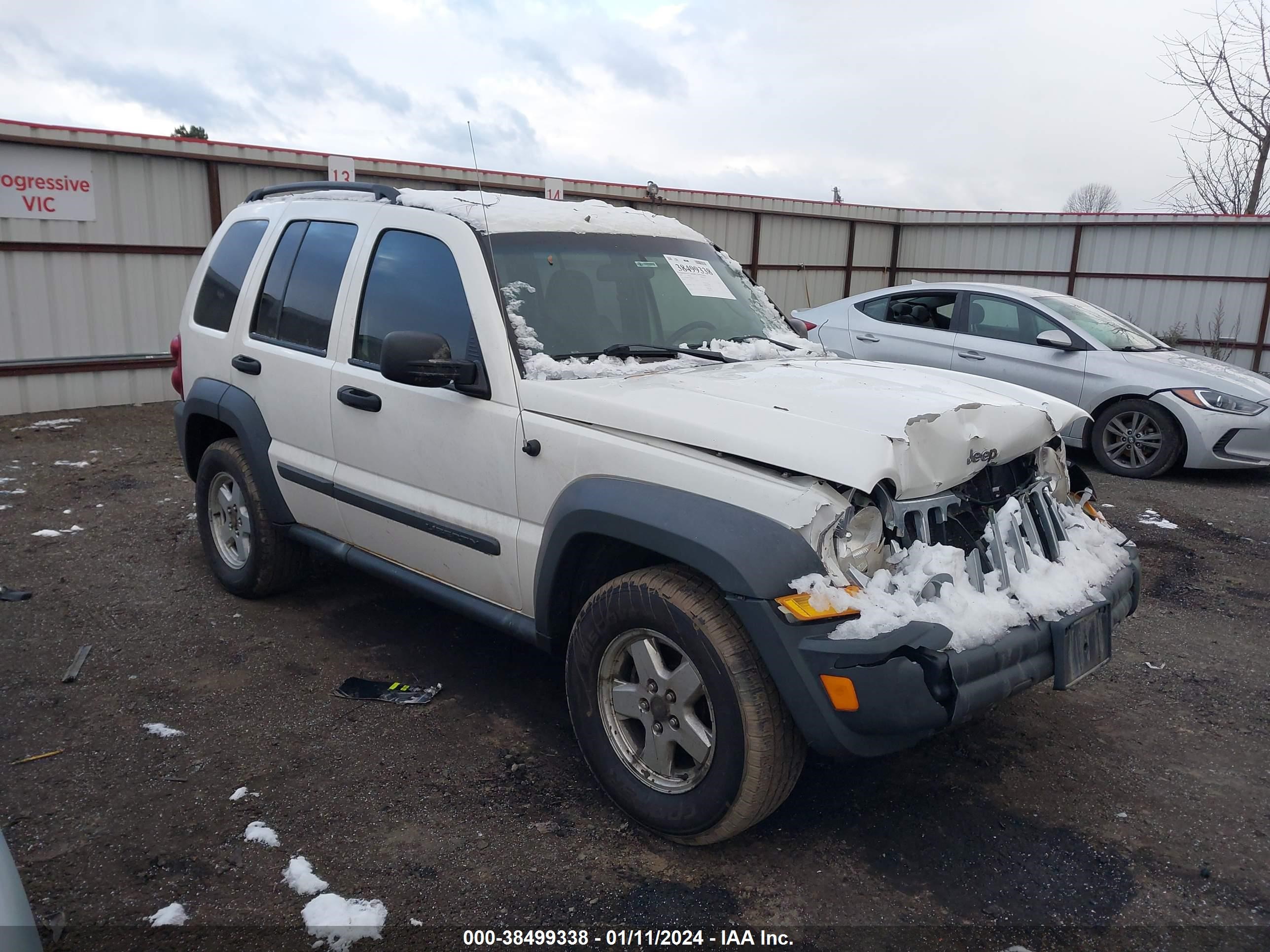 jeep liberty (north america) 2007 1j4gl48k27w580436