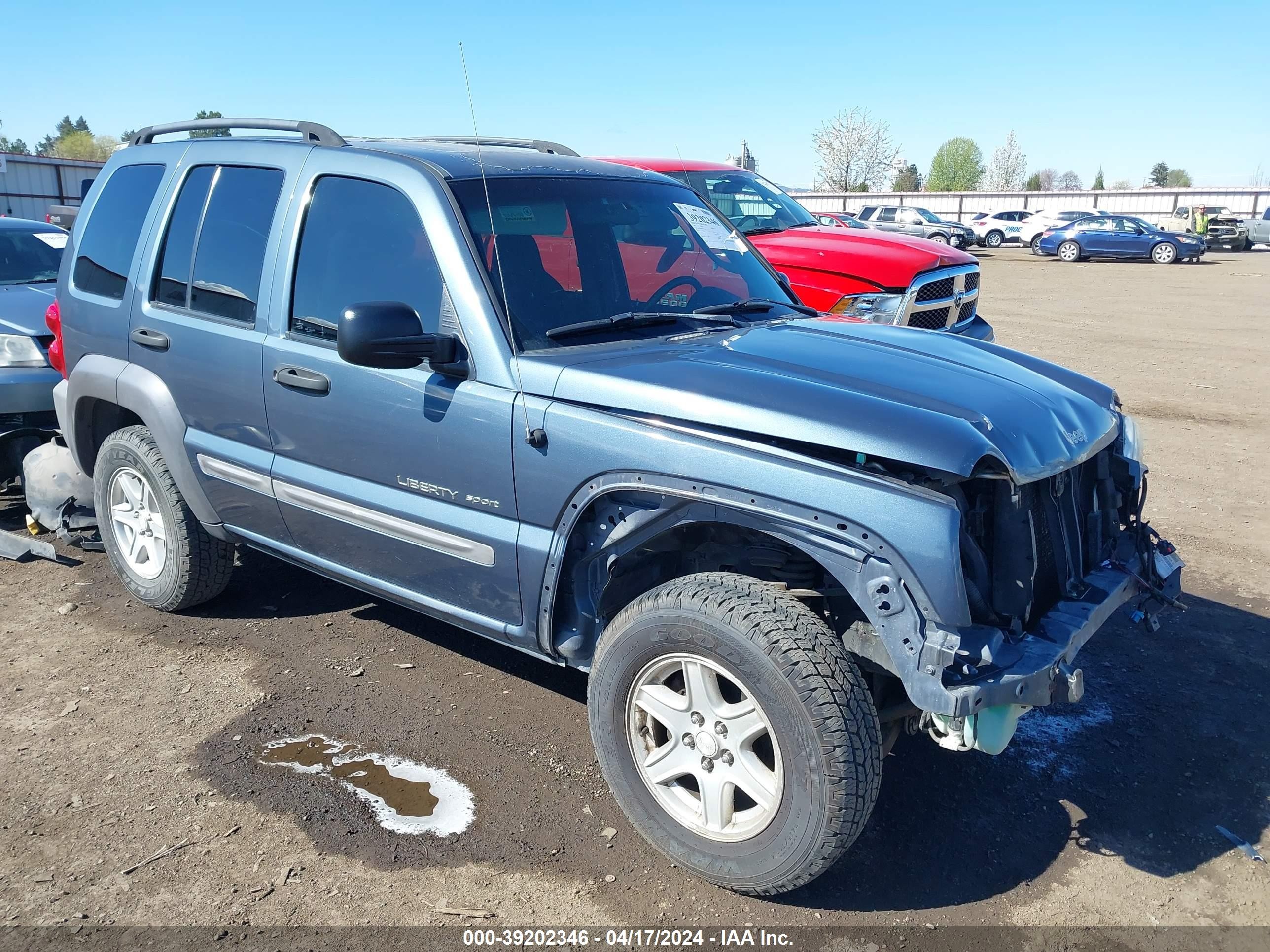 jeep liberty (north america) 2002 1j4gl48k32w356830